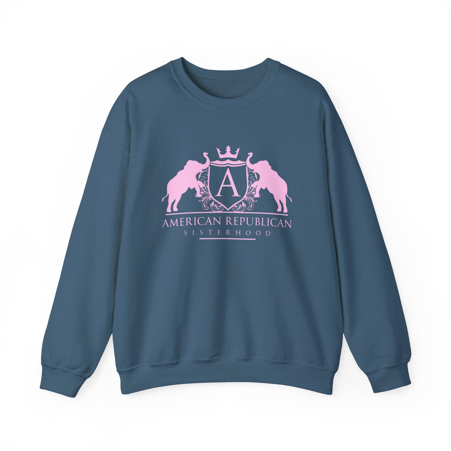 ARS Light Pink Logo Women's Sweatshirt - Sweet Baby Jeez Teez