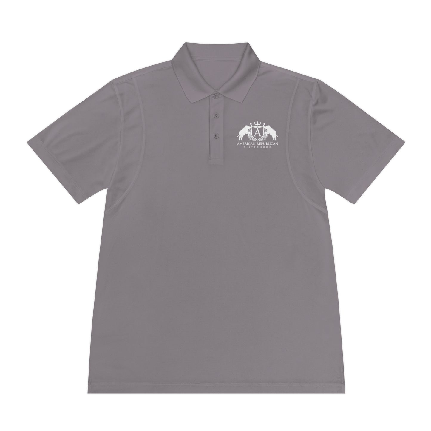 ARS Logo Women's Relaxed/Plus Polo Shirt (White Logo) - Sweet Baby Jeez Teez