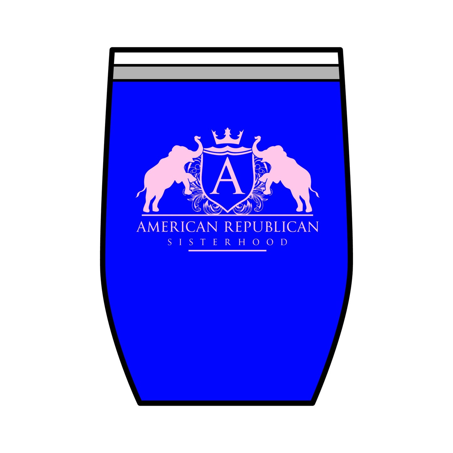 ARS Baby Pink Logo Insulated Tumbler, 20oz
