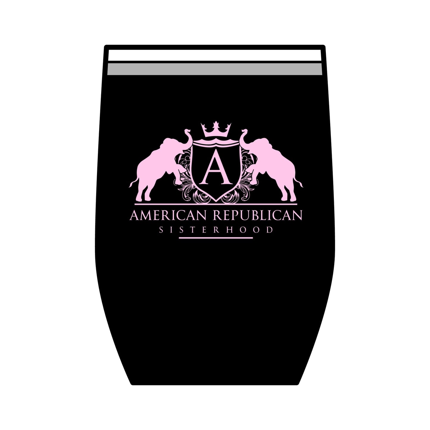 ARS Baby Pink Logo Insulated Tumbler, 20oz