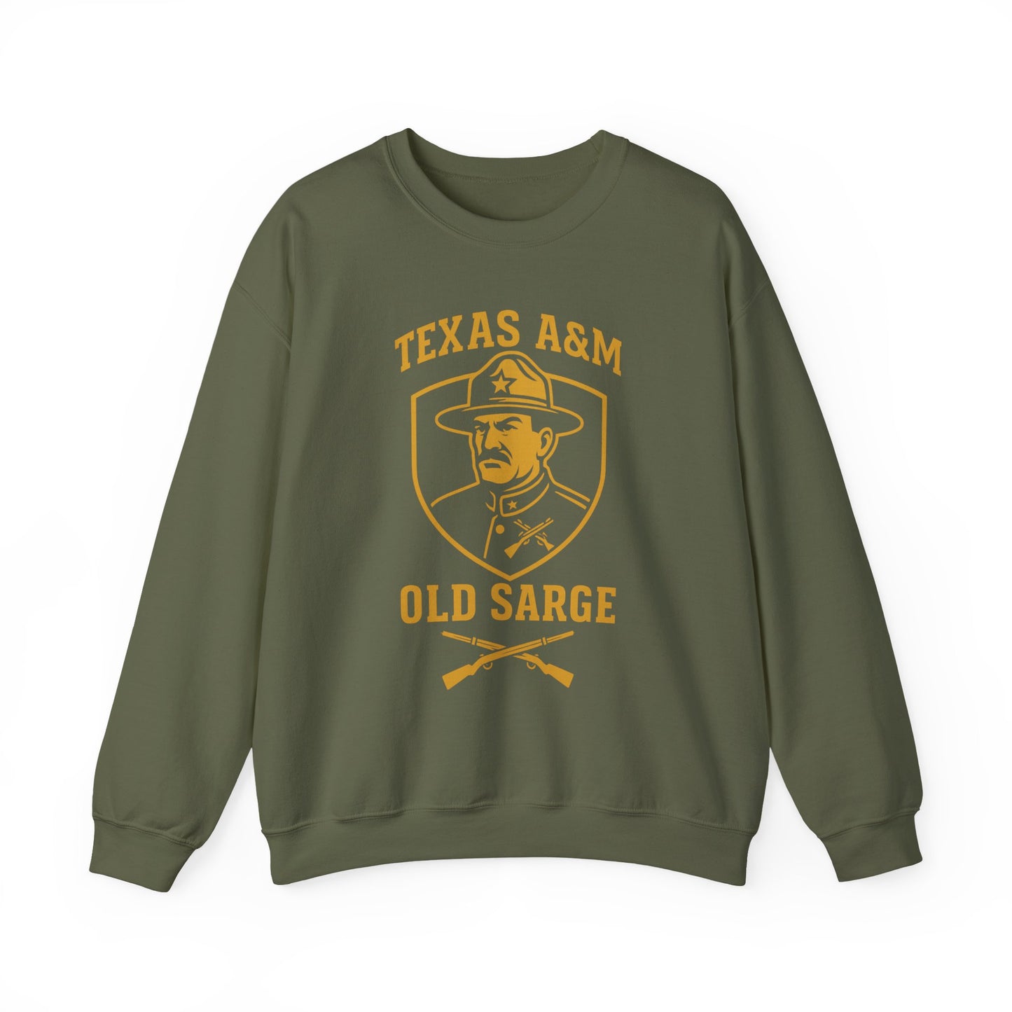 Vintage Texas A&M Old Sarge Cozy Unisex Crewneck Sweatshirt