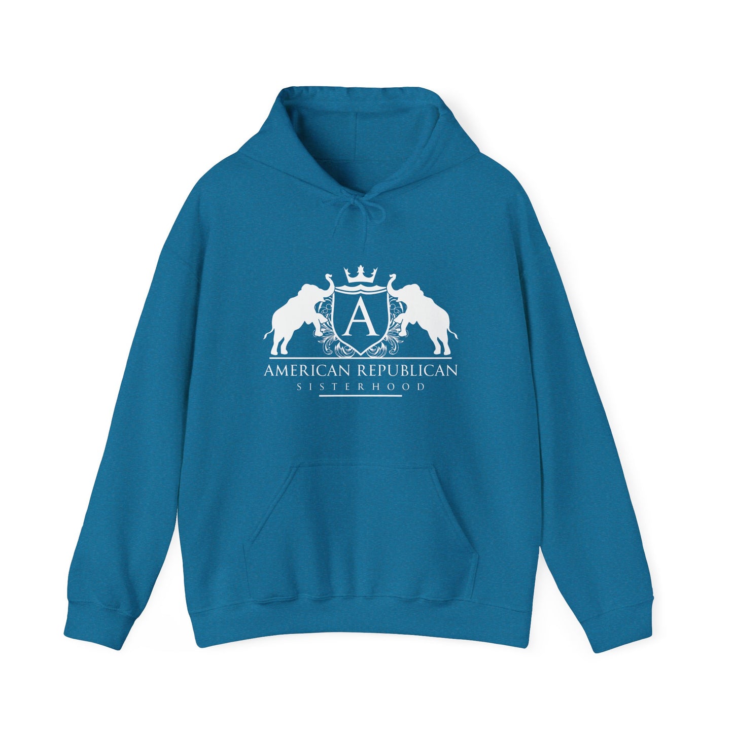 ARS White Logo Women's Hoodie