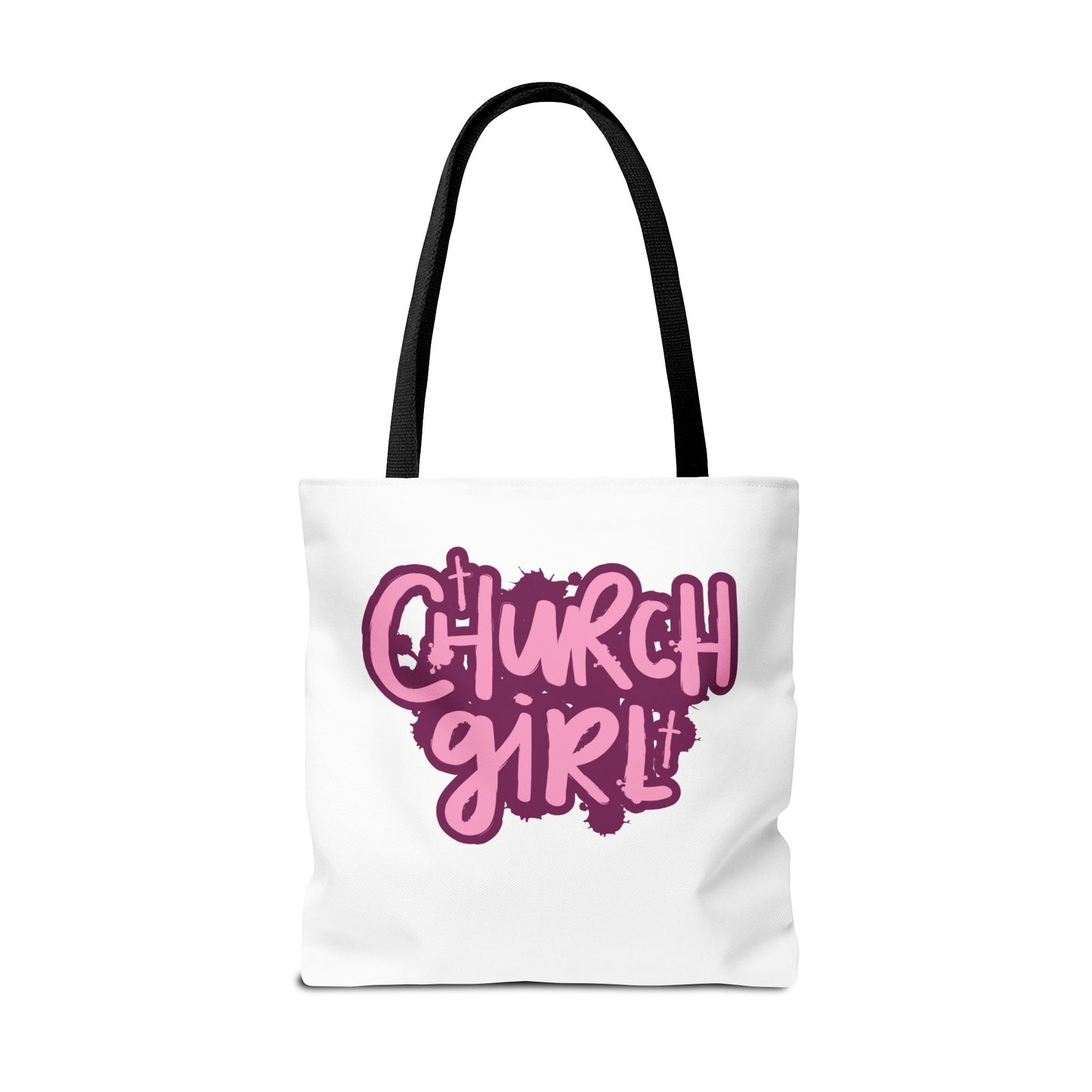 Church Girl Inspirational Christian Tote Bag