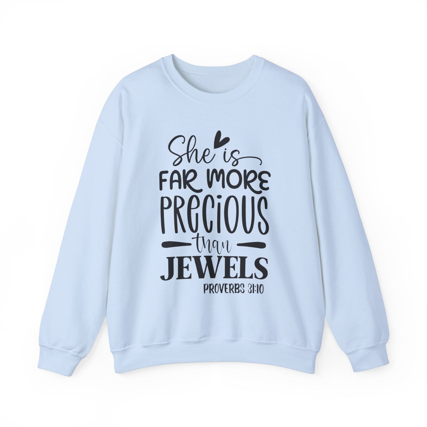 Far More Precious Women's Relaxed Sweatshirt - Sweet Baby Jeez Teez
