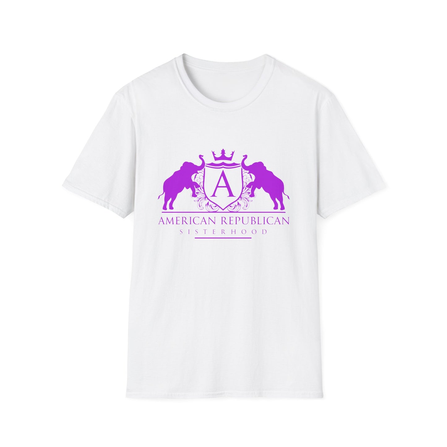 ARS Logo Womens Relaxed/Plus Tshirt (ARS - Hot Pink Logo)