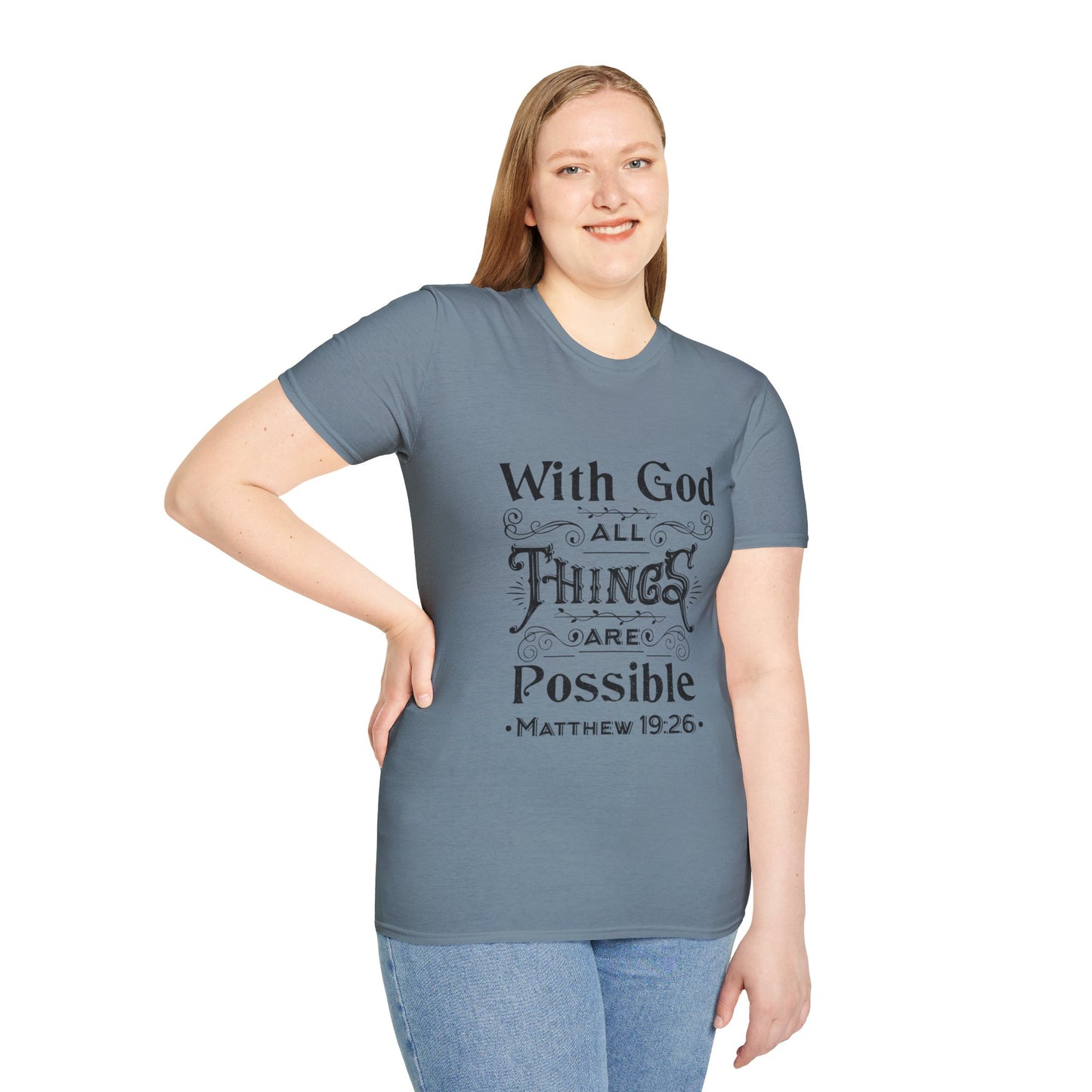 All Things Womens Relaxed/Plus Tshirt (Black Logo) - Sweet Baby Jeez Teez