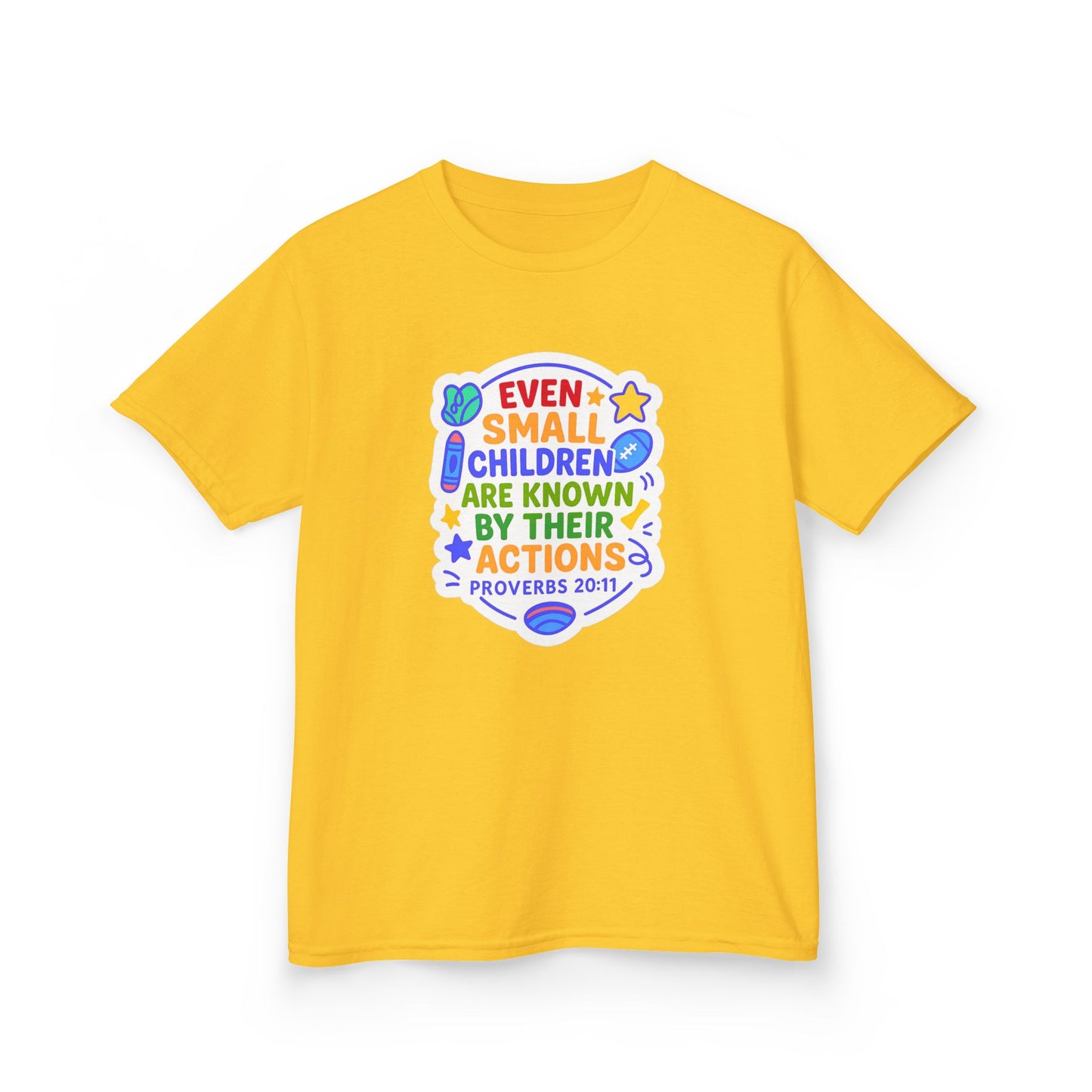 "Even Small Children" Christian Kid's Bible Verse Tshirt
