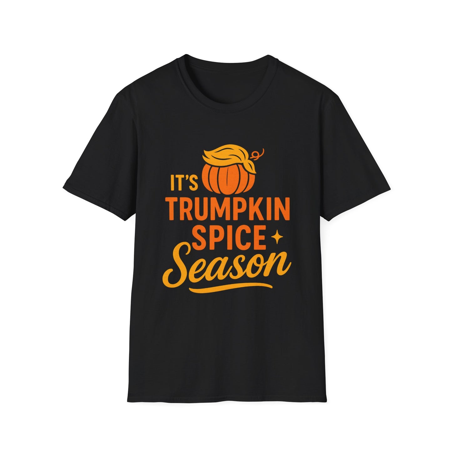 TRUMP-kin Spice Season Unisex Softstyle Tshirt - Sweet Baby Jeez Teez