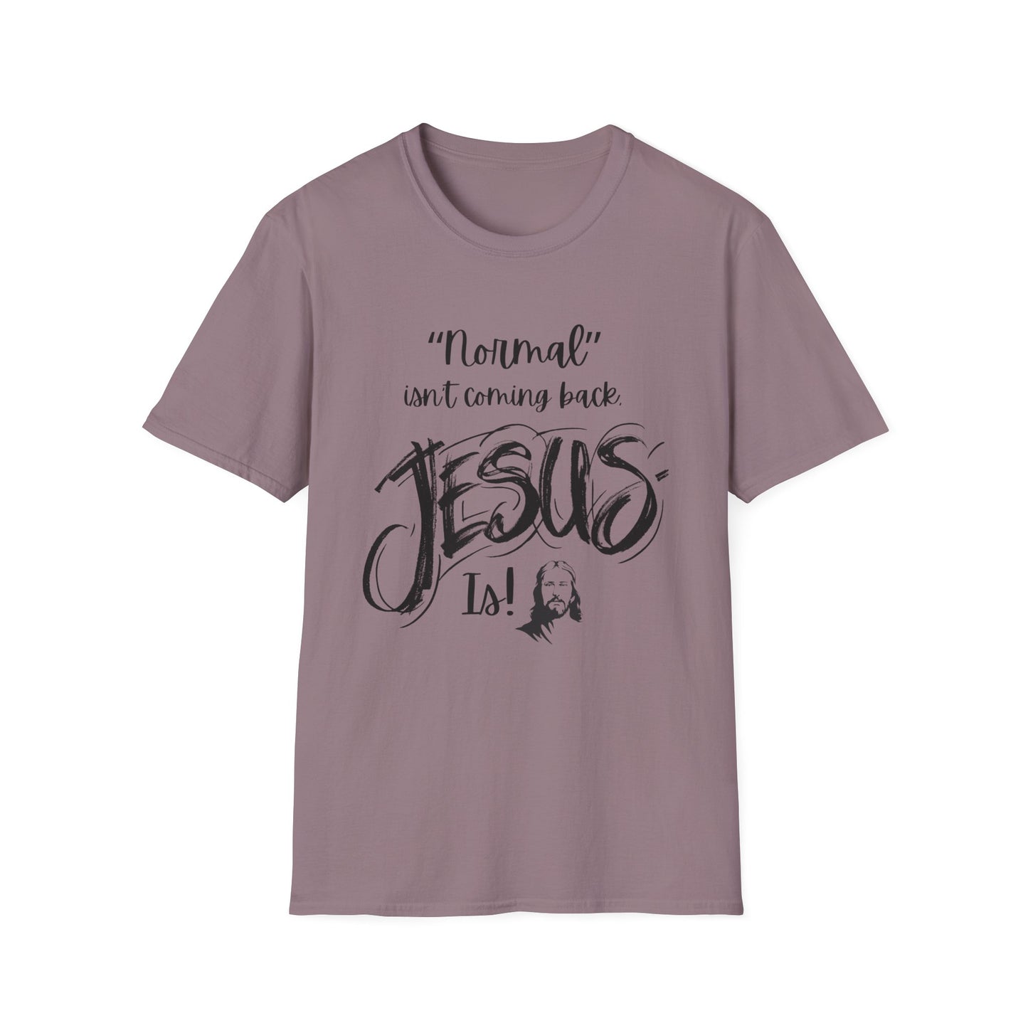 Normal isn't Coming Back Women's Relaxed/Plus Tshirt (Black Logo)) - Sweet Baby Jeez Teez