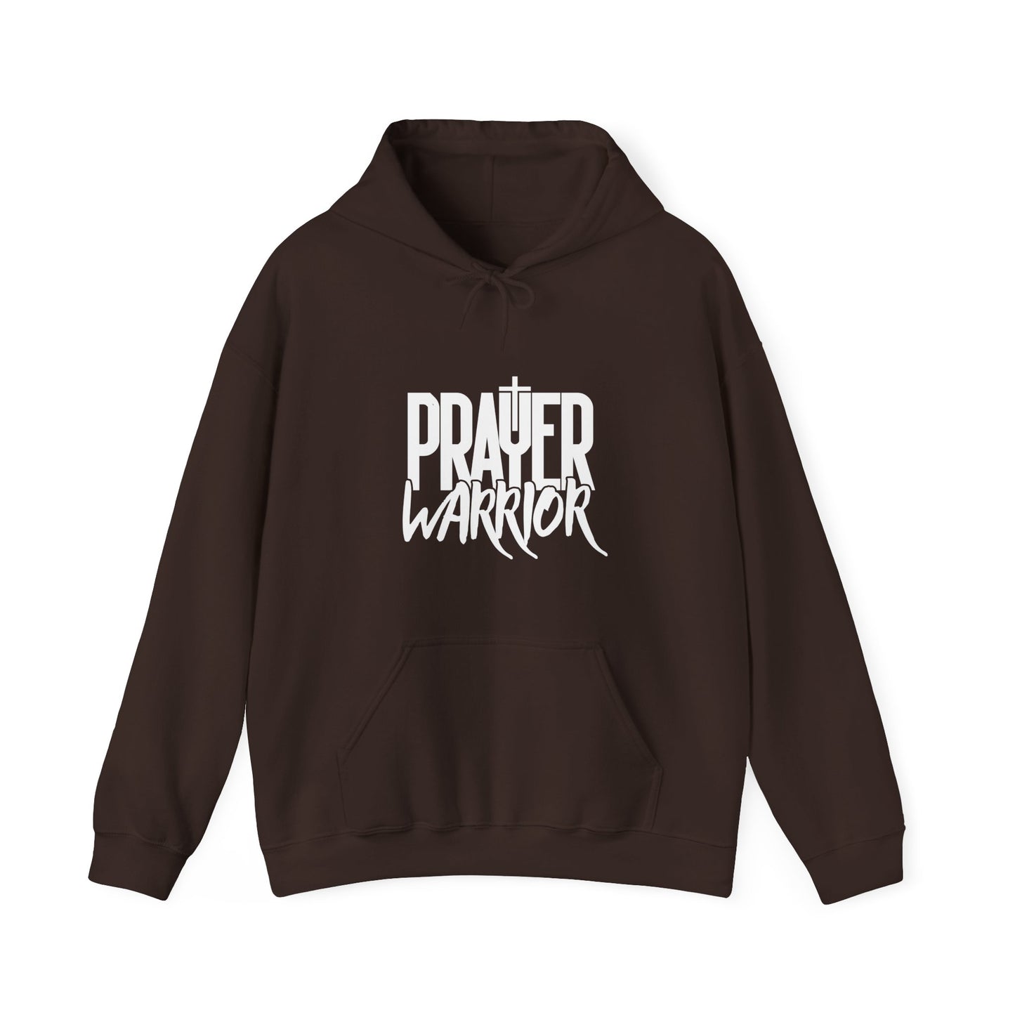 Prayer Warrior Men's Sweatshirt (White Logo) - Sweet Baby Jeez Teez