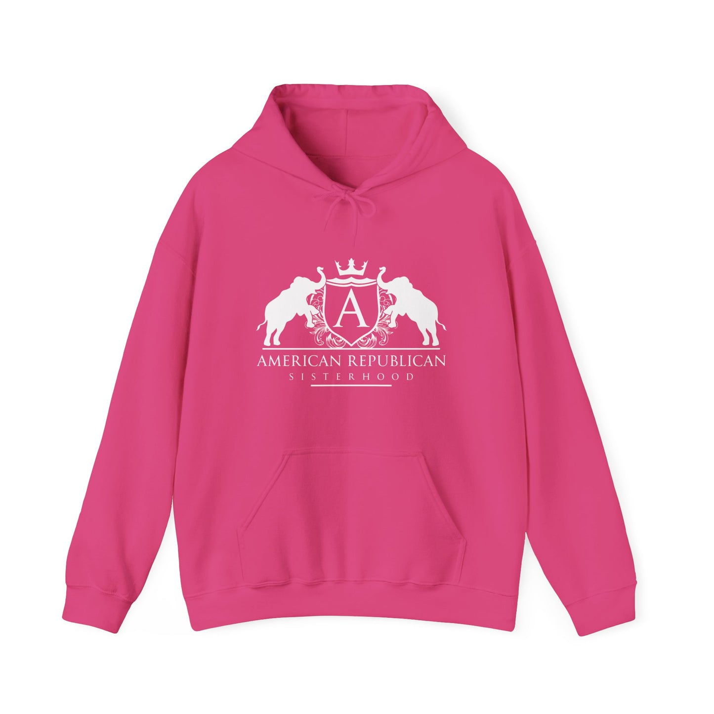 ARS White Logo Women's Hoodie