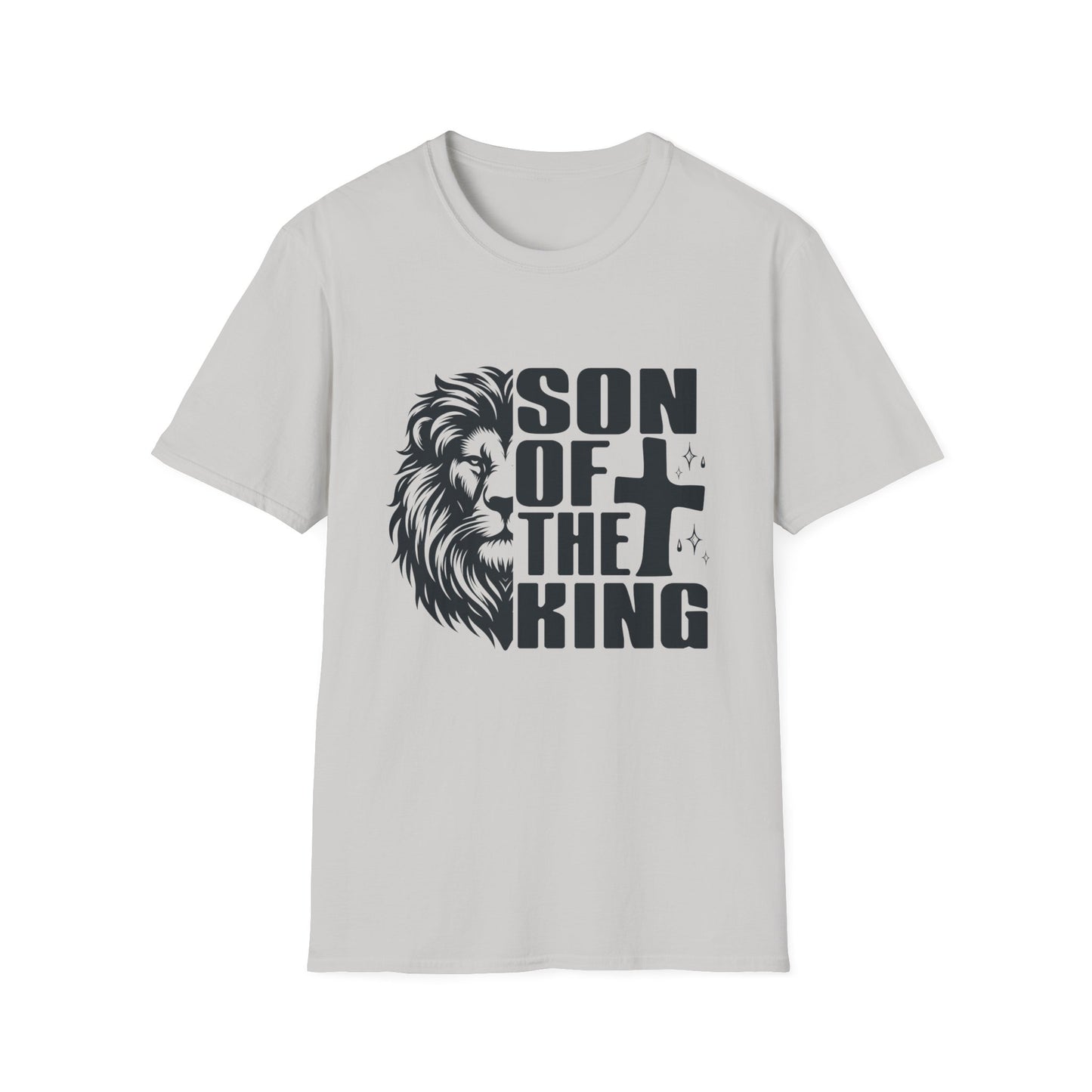 Son of the King Men's Tshirt (Black Logo) - Sweet Baby Jeez Teez