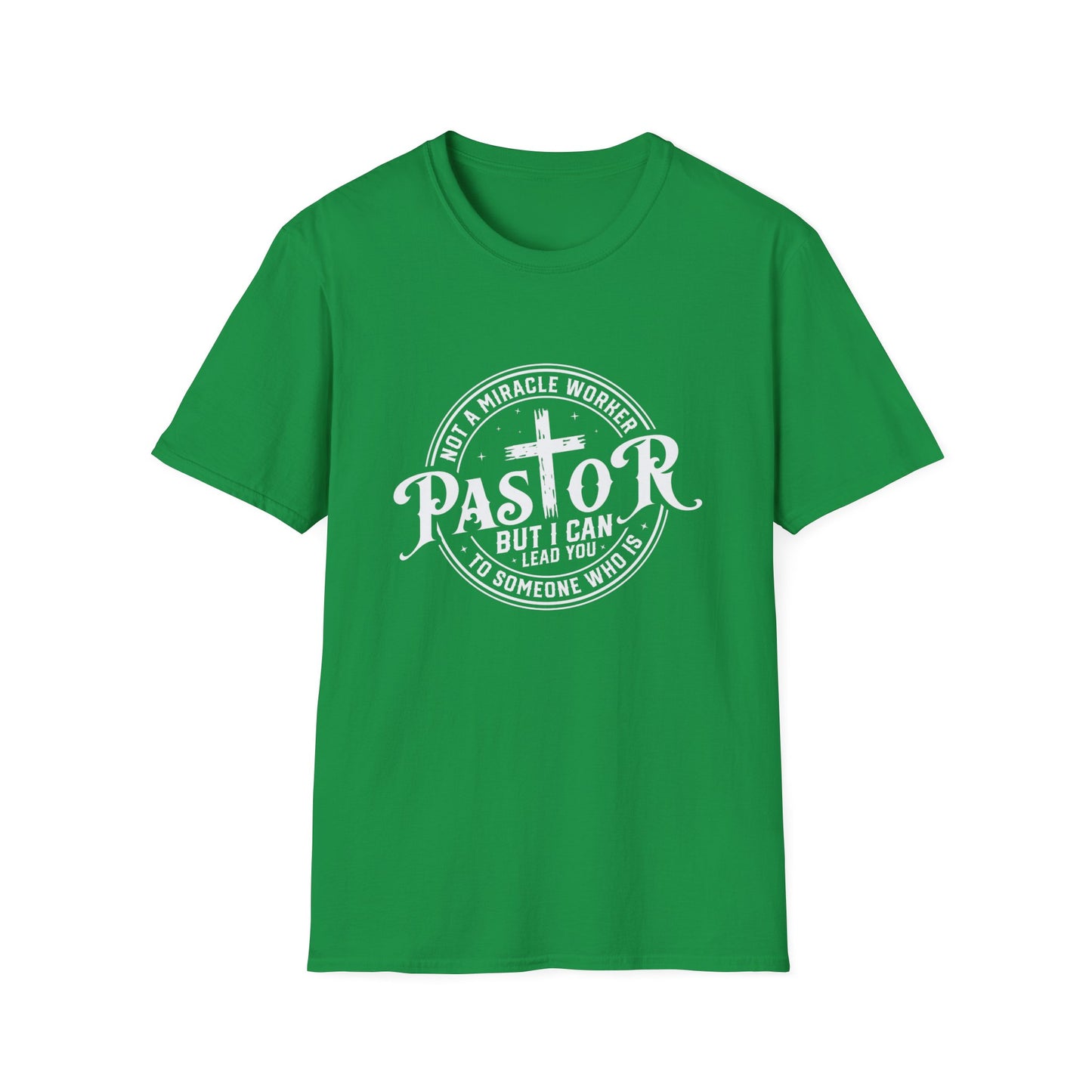 Pastor Women's Relaxed/Plus Tshirt (White Logo) - Sweet Baby Jeez Teez
