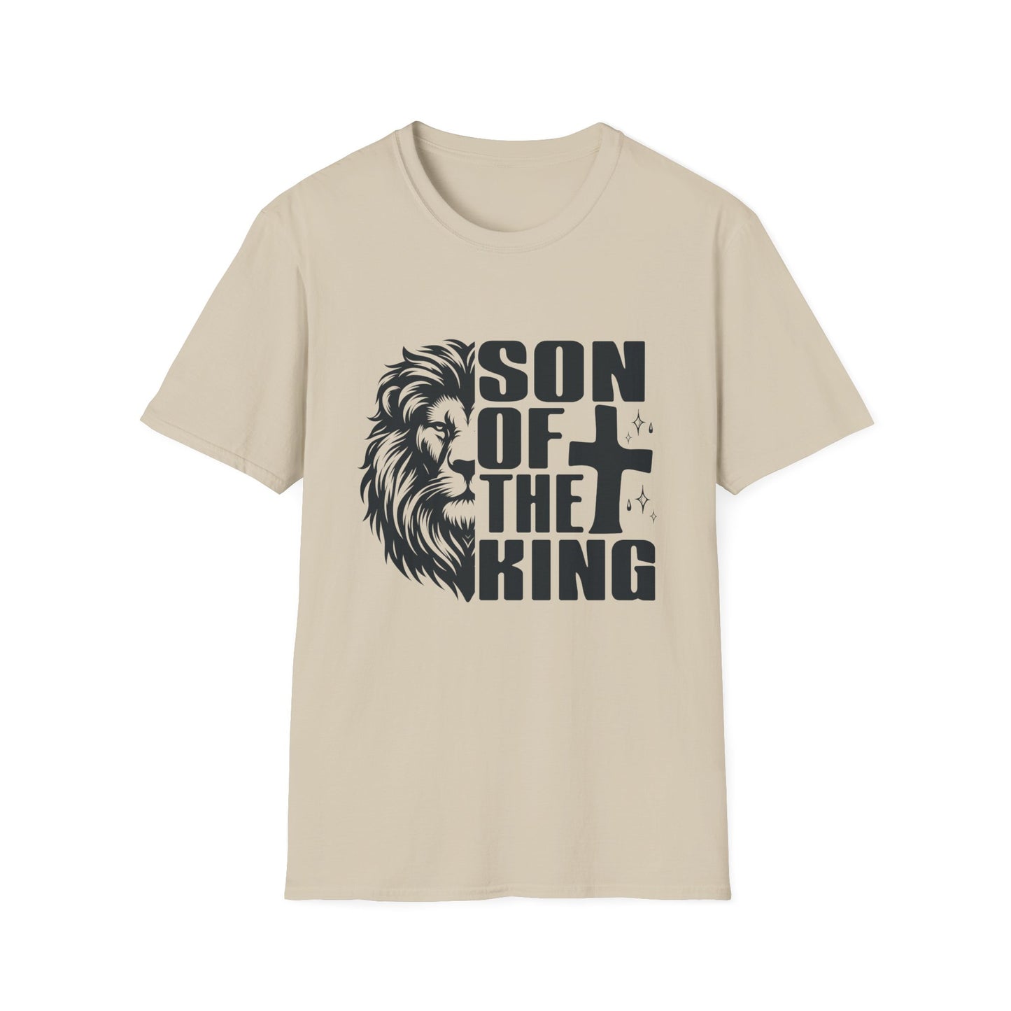 Son of the King Men's Tshirt (Black Logo) - Sweet Baby Jeez Teez