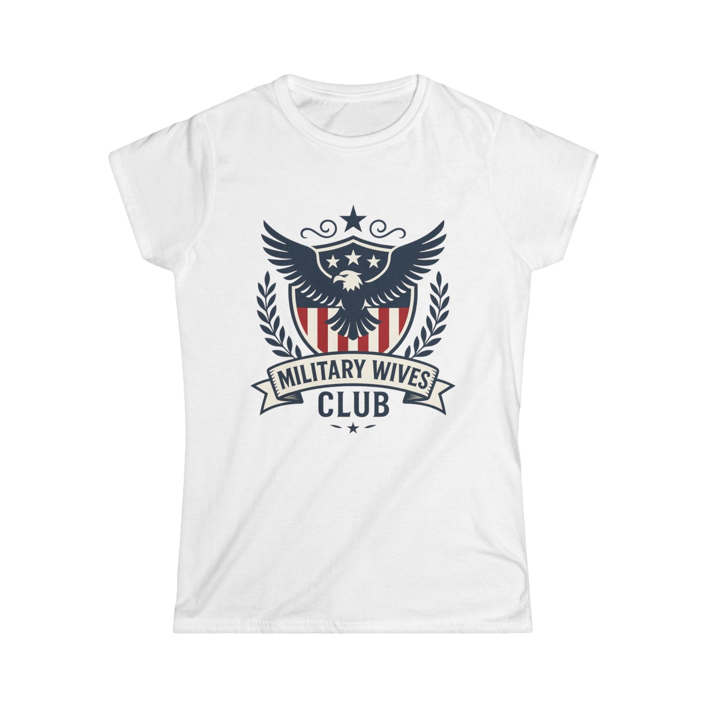 Military Wives Club Women's Softstyle Fitted Tshirt