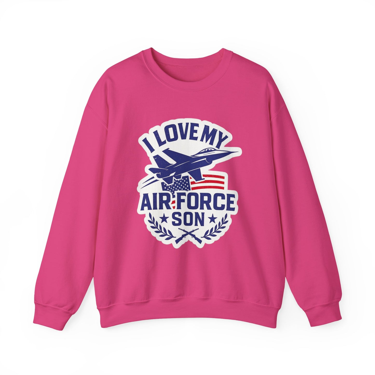 "I Love My Air Force Son" Military Patriotic Air Force Parents Sweatshirt