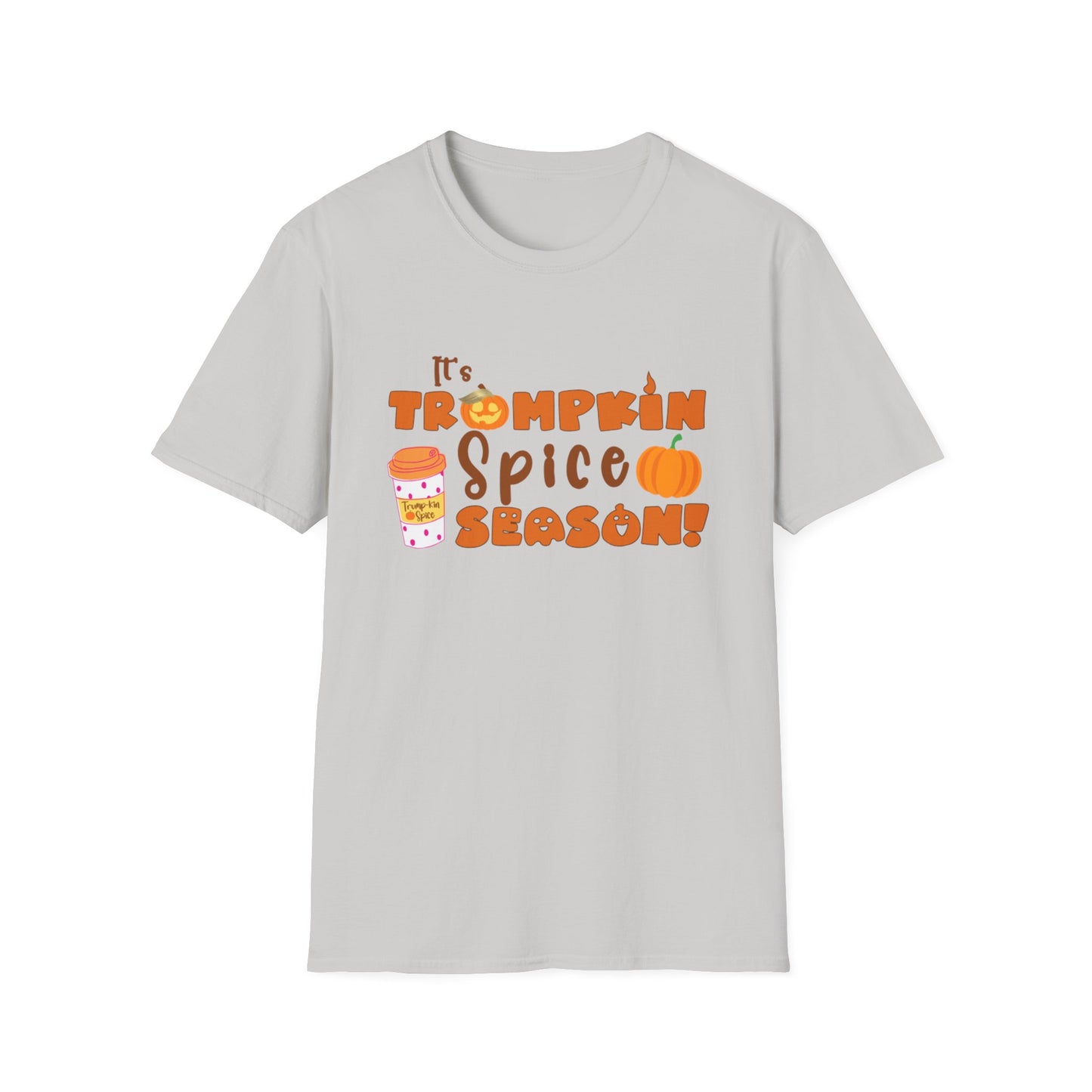 TRUMPkin Spice Ladies T-shirt (Fall Logo) - Sweet Baby Jeez Teez