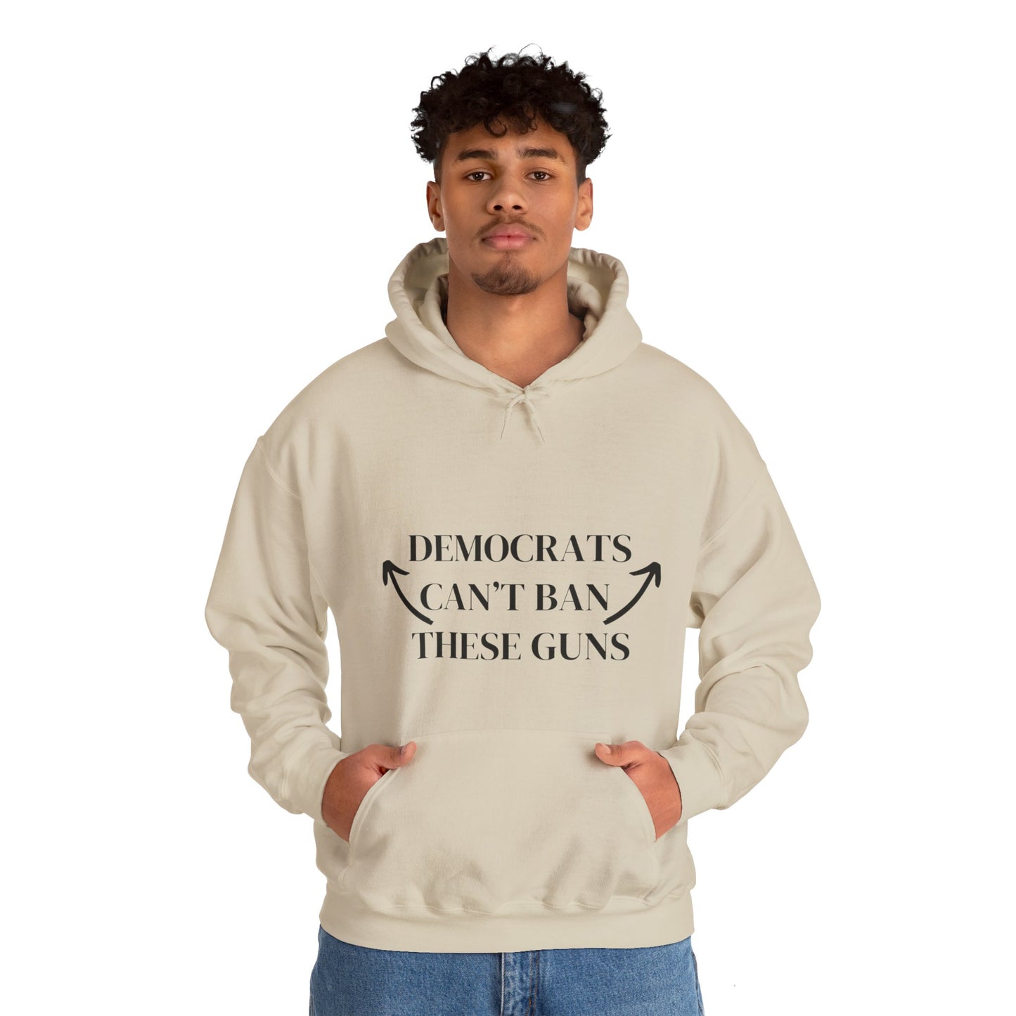 Can't Ban These Men's Hoodie (Black Logo) - Sweet Baby Jeez Teez
