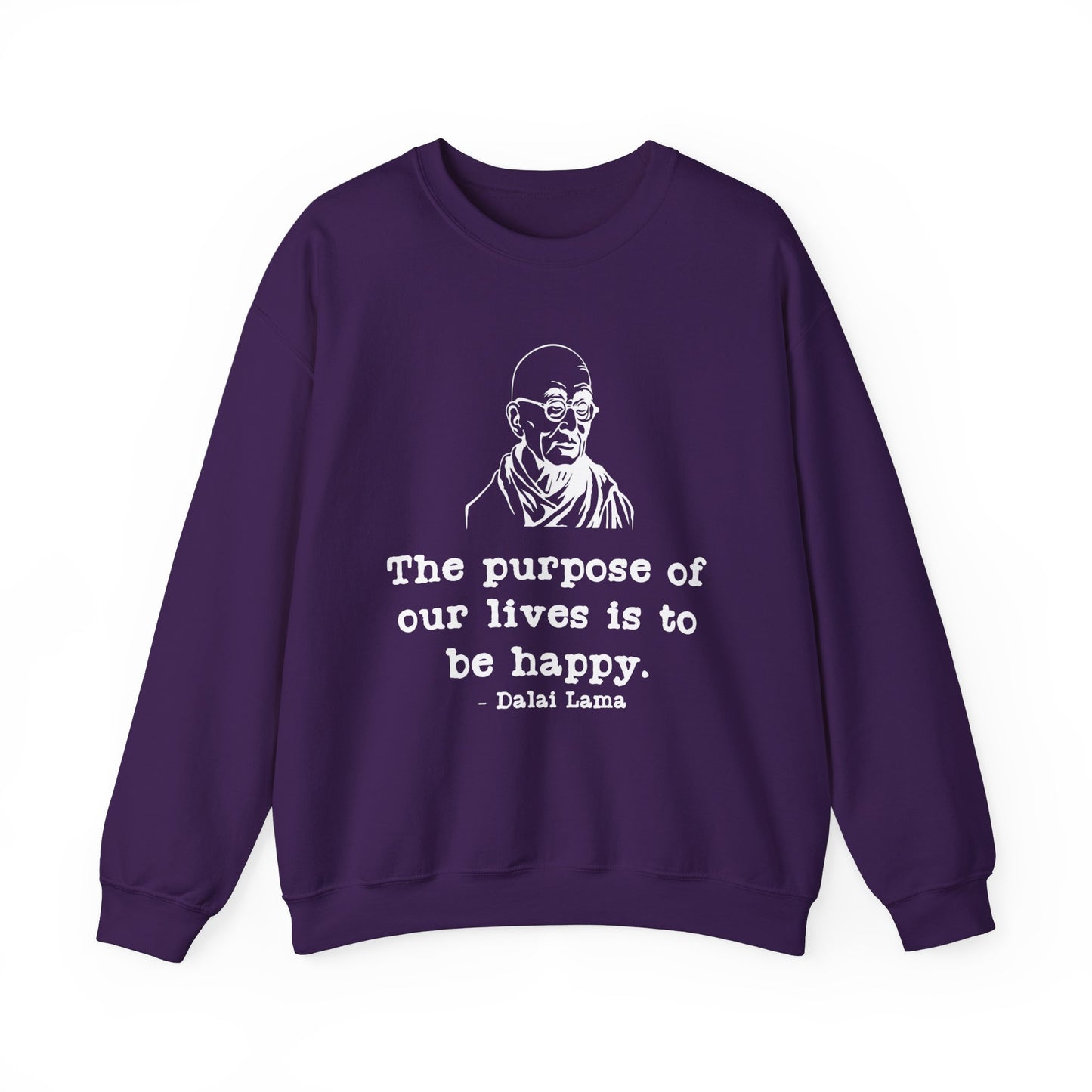 Purpose of Life Womens Relaxed Sweatshirt (IW White Logo) - Sweet Baby Jeez Teez
