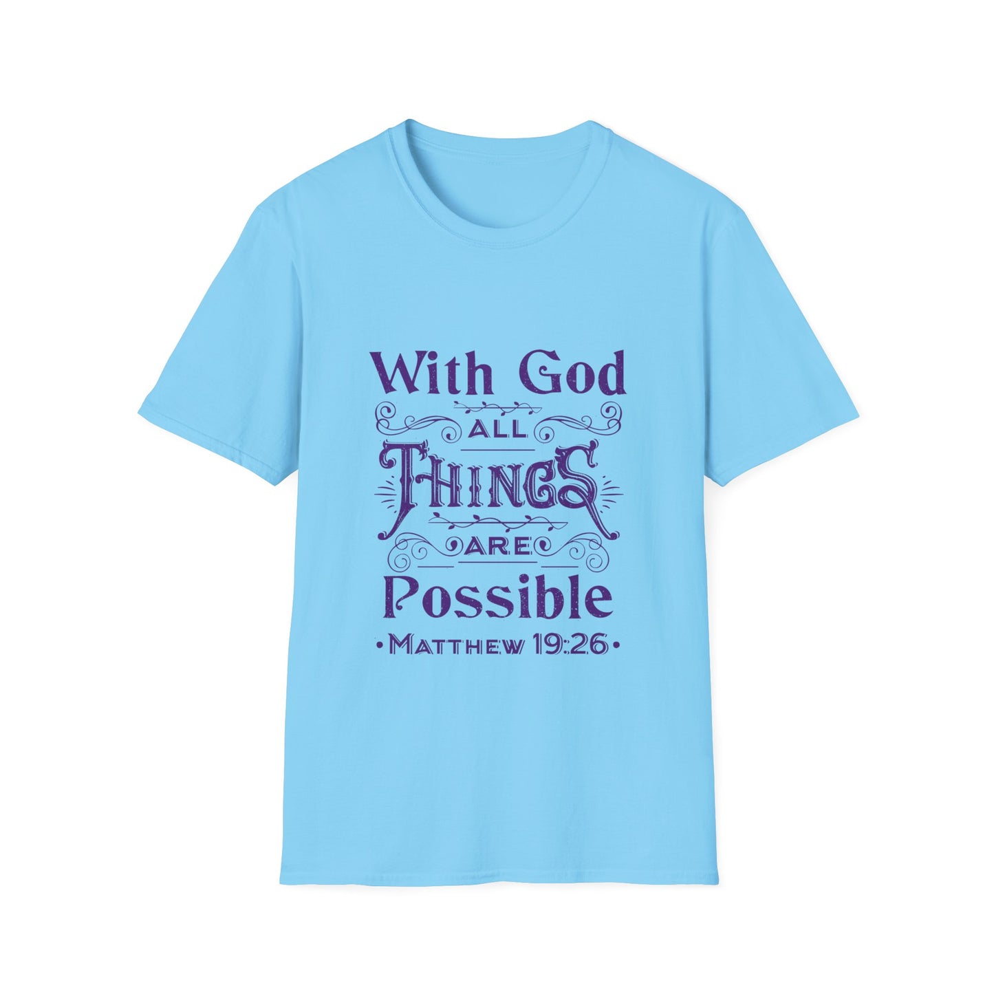 All Things Womens Relaxed/Plus Tshirt (Purple Logo) - Sweet Baby Jeez Teez