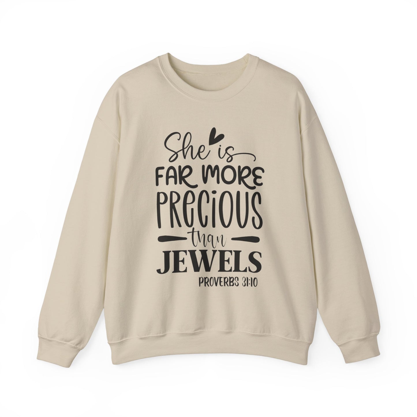 Far More Precious Women's Relaxed Sweatshirt - Sweet Baby Jeez Teez