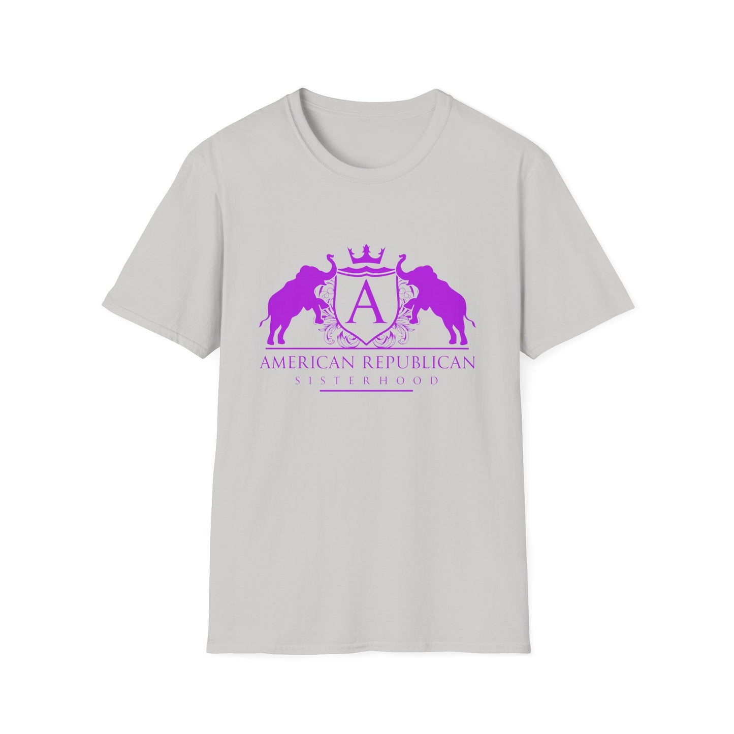 ARS Logo Womens Relaxed/Plus Tshirt (ARS - Hot Pink Logo)