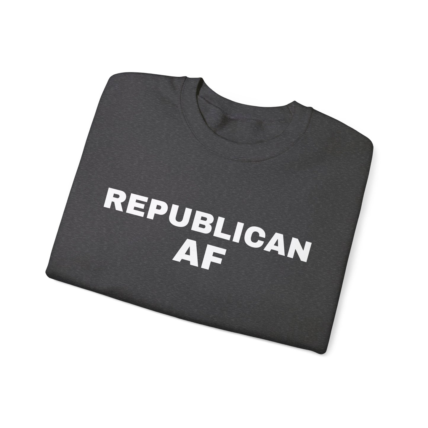 Republican AF Women's Sweatshirt (White Logo) - Sweet Baby Jeez Teez