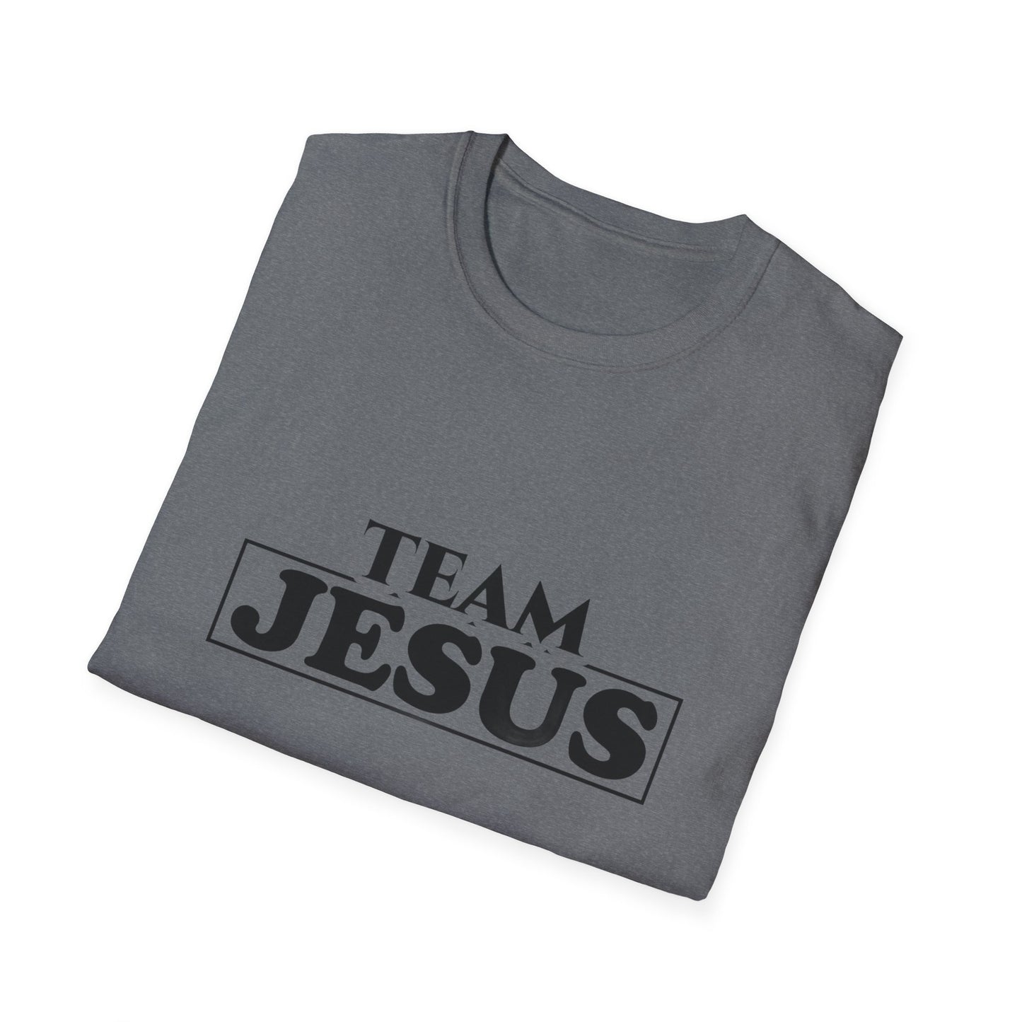 Team Jesus Men's Tshirt (Black Logo) - Sweet Baby Jeez Teez