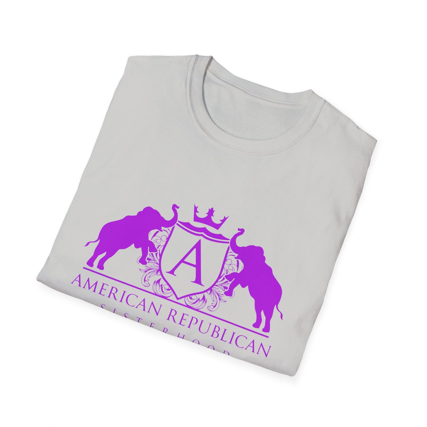 ARS Logo Womens Relaxed/Plus Tshirt (ARS - Hot Pink Logo)