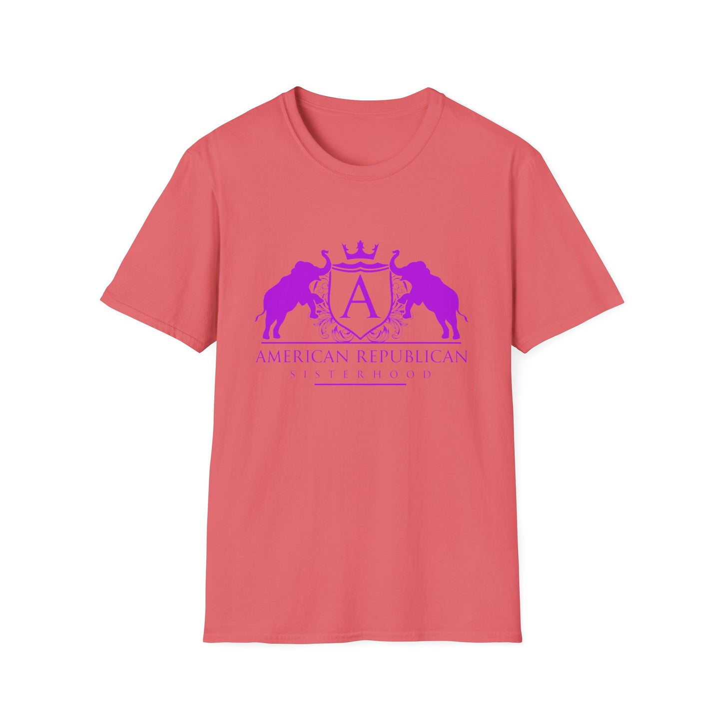 ARS Logo Womens Relaxed/Plus Tshirt (ARS - Hot Pink Logo)
