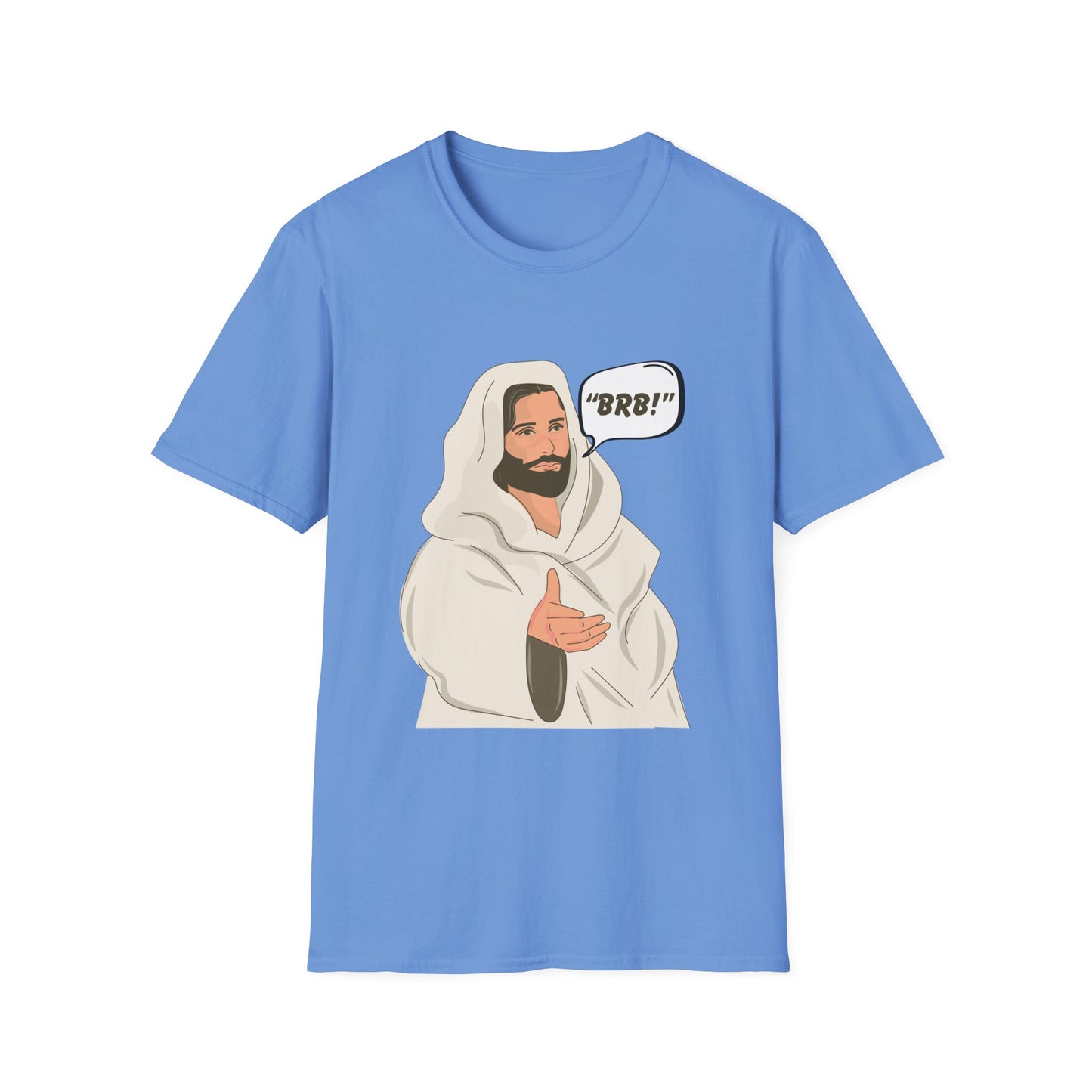 "BRB" Men's Tshirt (Cartoon Logo) - Sweet Baby Jeez Teez
