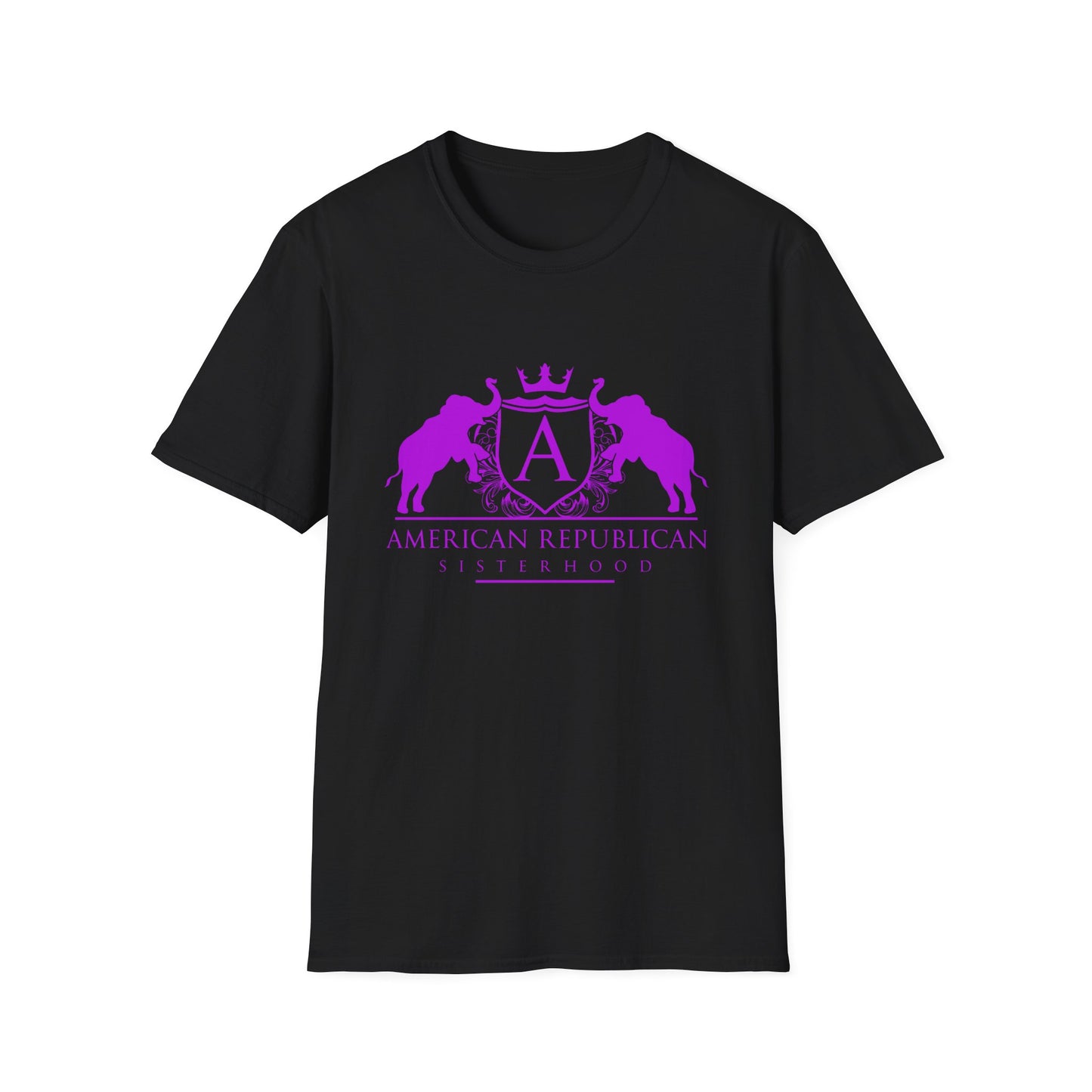 ARS Logo Womens Relaxed/Plus Tshirt (ARS - Hot Pink Logo)