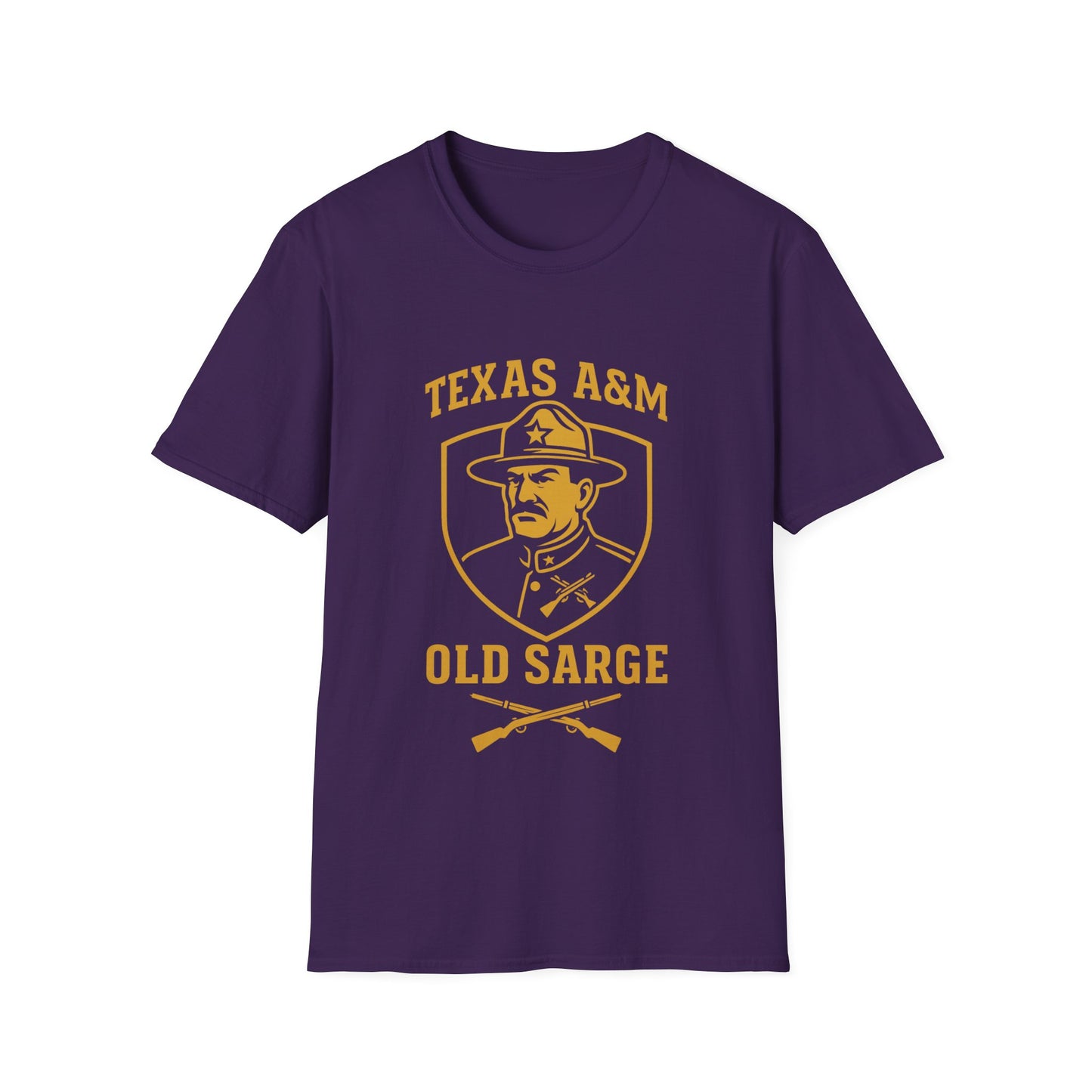 Vintage Texas A&M Old Sarge Softstyle Unisex T-Shirt