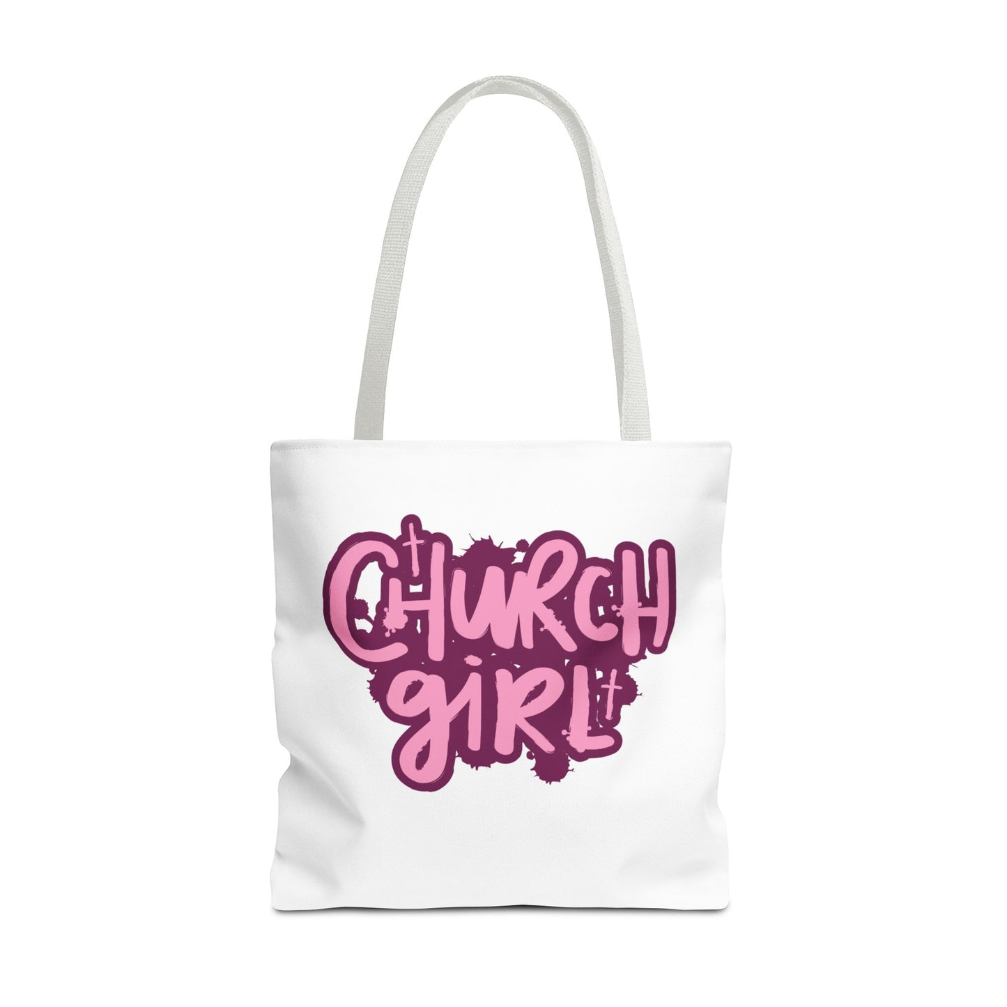 Church Girl Inspirational Christian Tote Bag