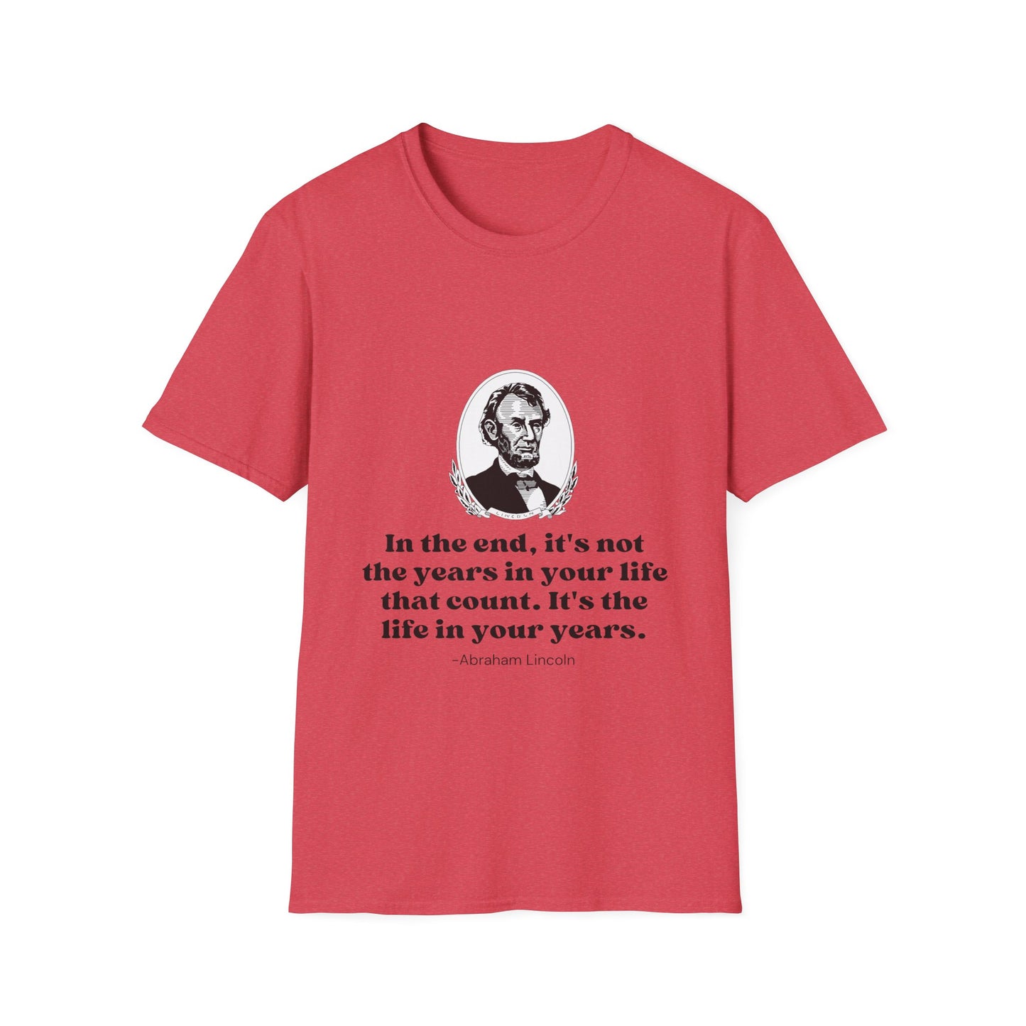 Life in Years Men's Tshirt (IW Black Logo) - Sweet Baby Jeez Teez