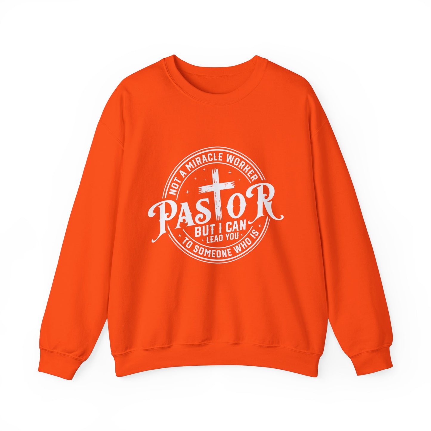 Pastor Women's Relaxed Sweatshirt (White Logo) - Sweet Baby Jeez Teez