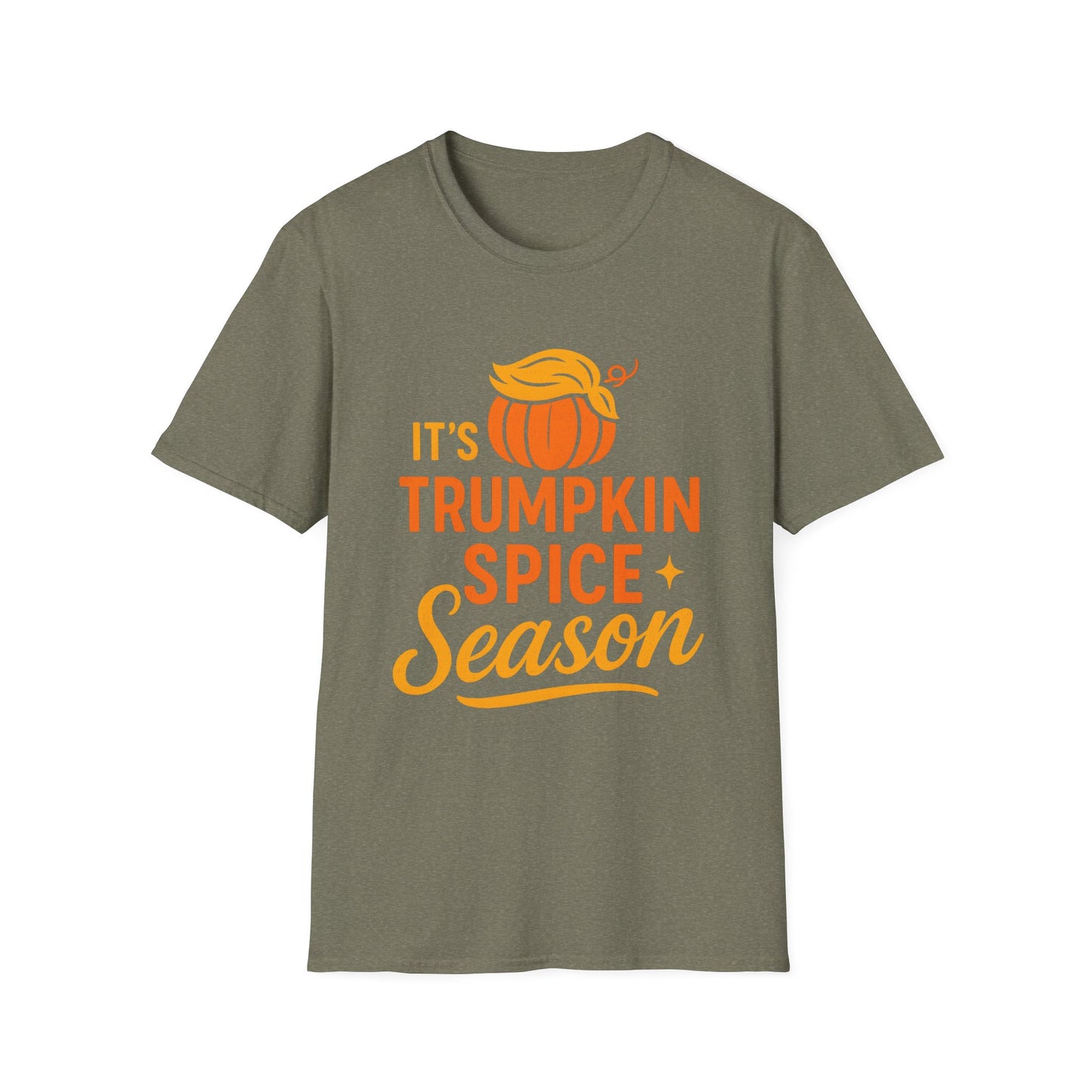 TRUMP-kin Spice Season Unisex Softstyle Tshirt - Sweet Baby Jeez Teez