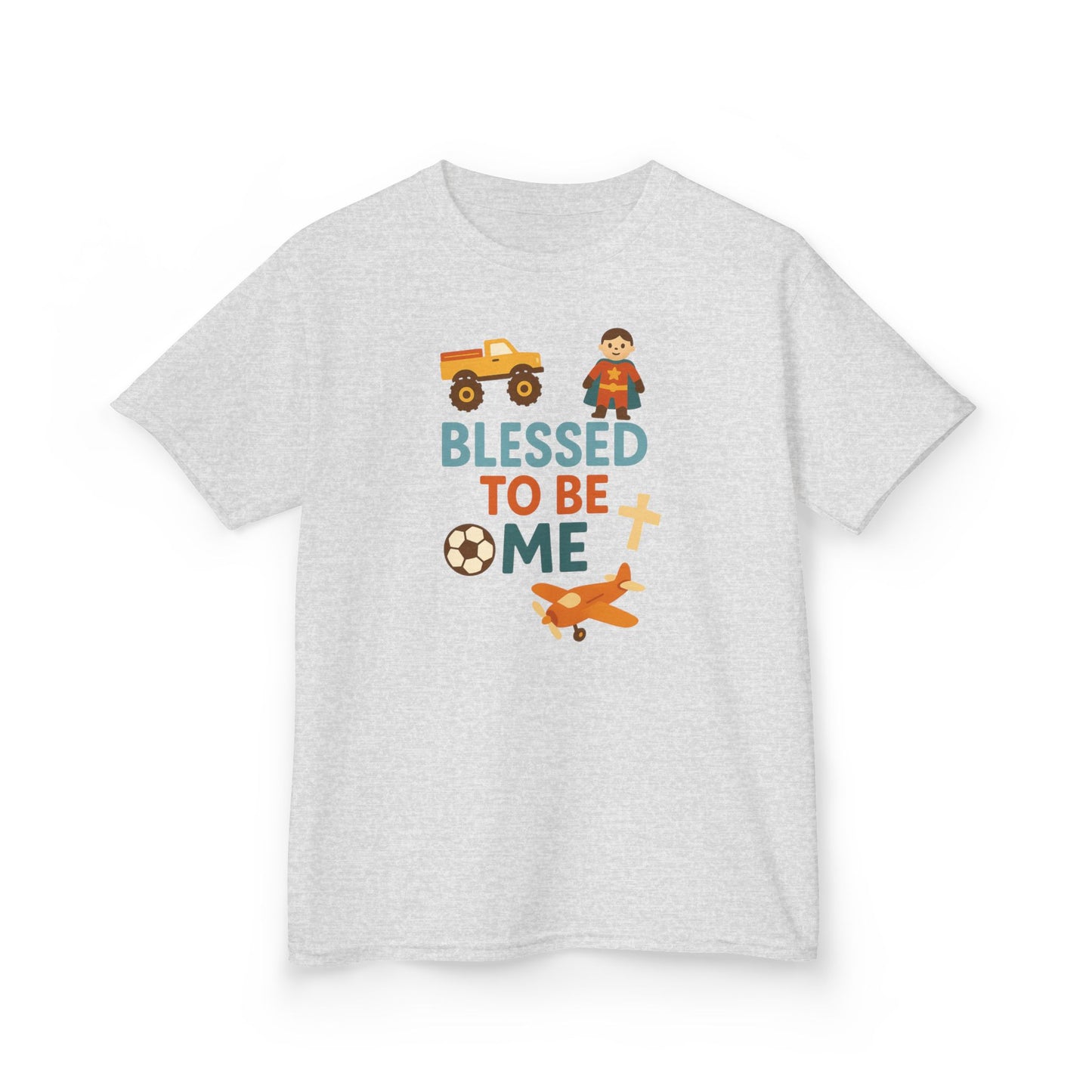 "Blessed to Be Me" Christian Boys Tshirt (Airplane Logo)