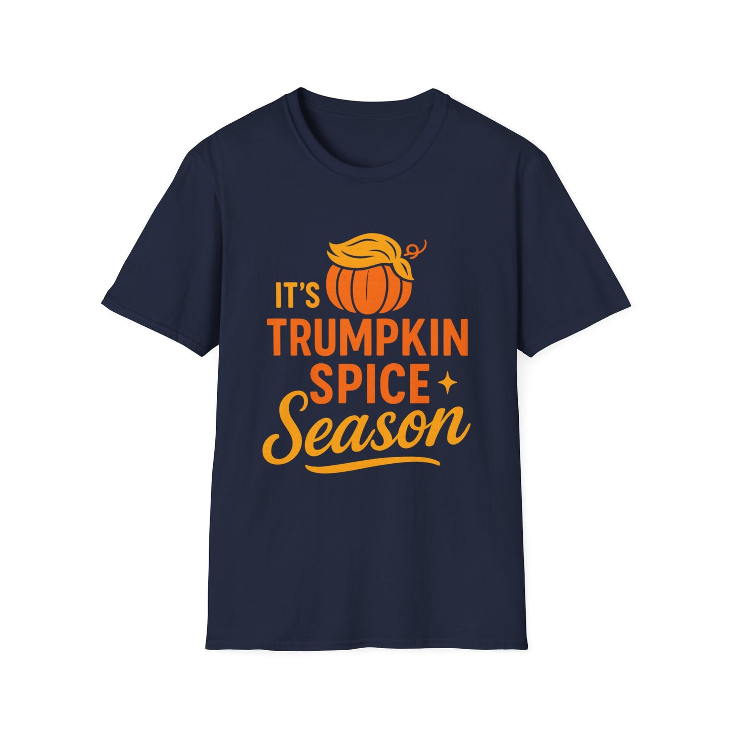 TRUMP-kin Spice Season Unisex Softstyle Tshirt - Sweet Baby Jeez Teez