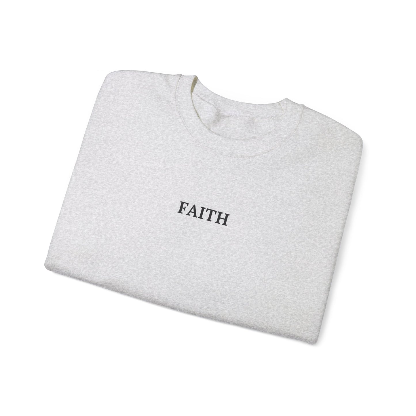 Have a Little Faith Women's Relaxed Sweatshirt (Black Logo) - Sweet Baby Jeez Teez