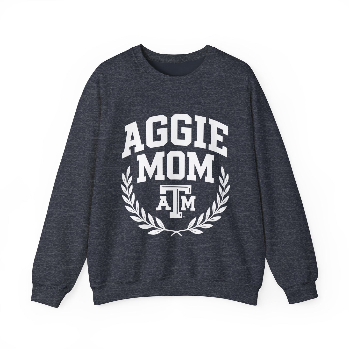 Aggie Mom Texas A&M Cozy Women's Crewneck Sweatshirt - Sweet Baby Jeez Teez
