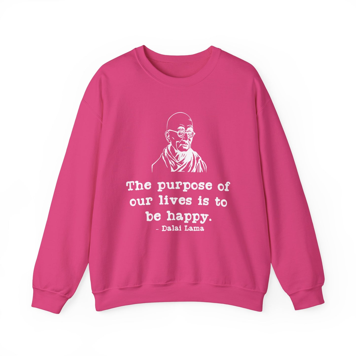 Purpose of Life Womens Relaxed Sweatshirt (IW White Logo) - Sweet Baby Jeez Teez