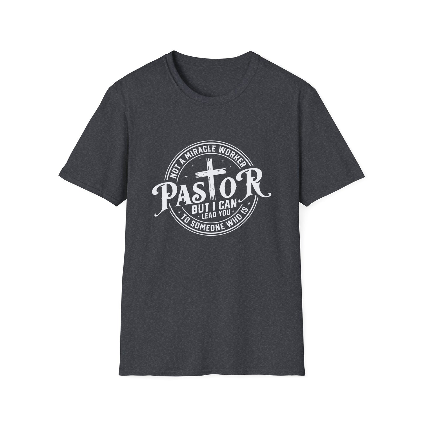 Pastor Women's Relaxed/Plus Tshirt (White Logo) - Sweet Baby Jeez Teez