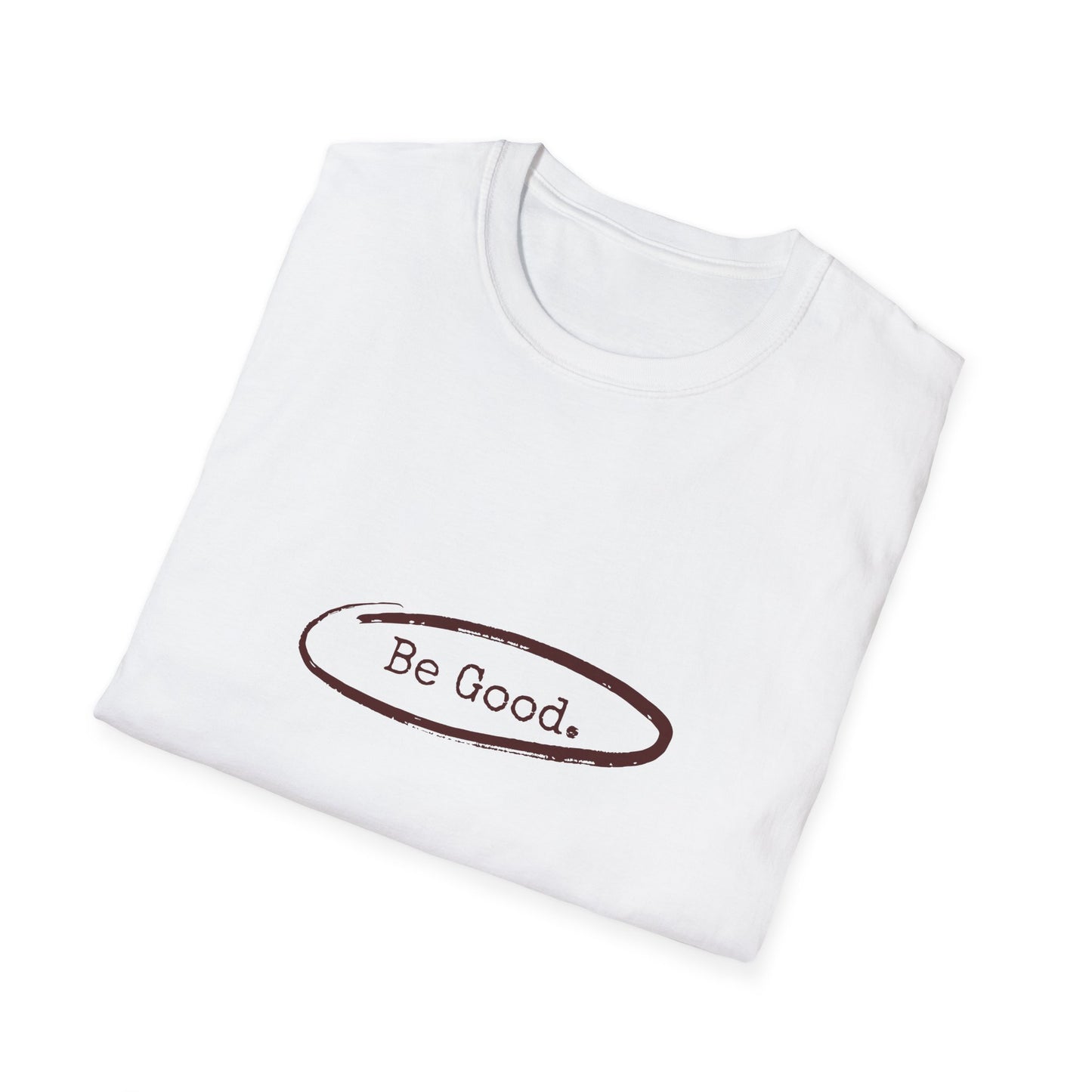 Be Good Men's Tshirt (AGGIE - Maroon Logo) - Sweet Baby Jeez Teez