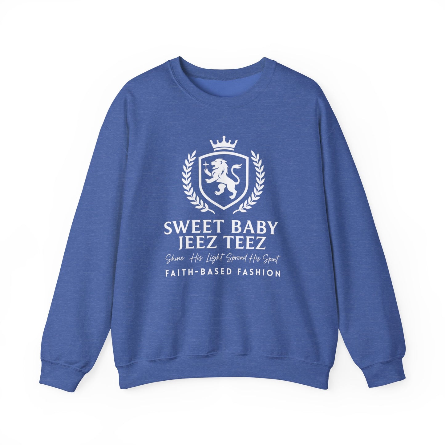 Sweet Baby Jeez Teez Faith-Based Fashion Sweatshirt
