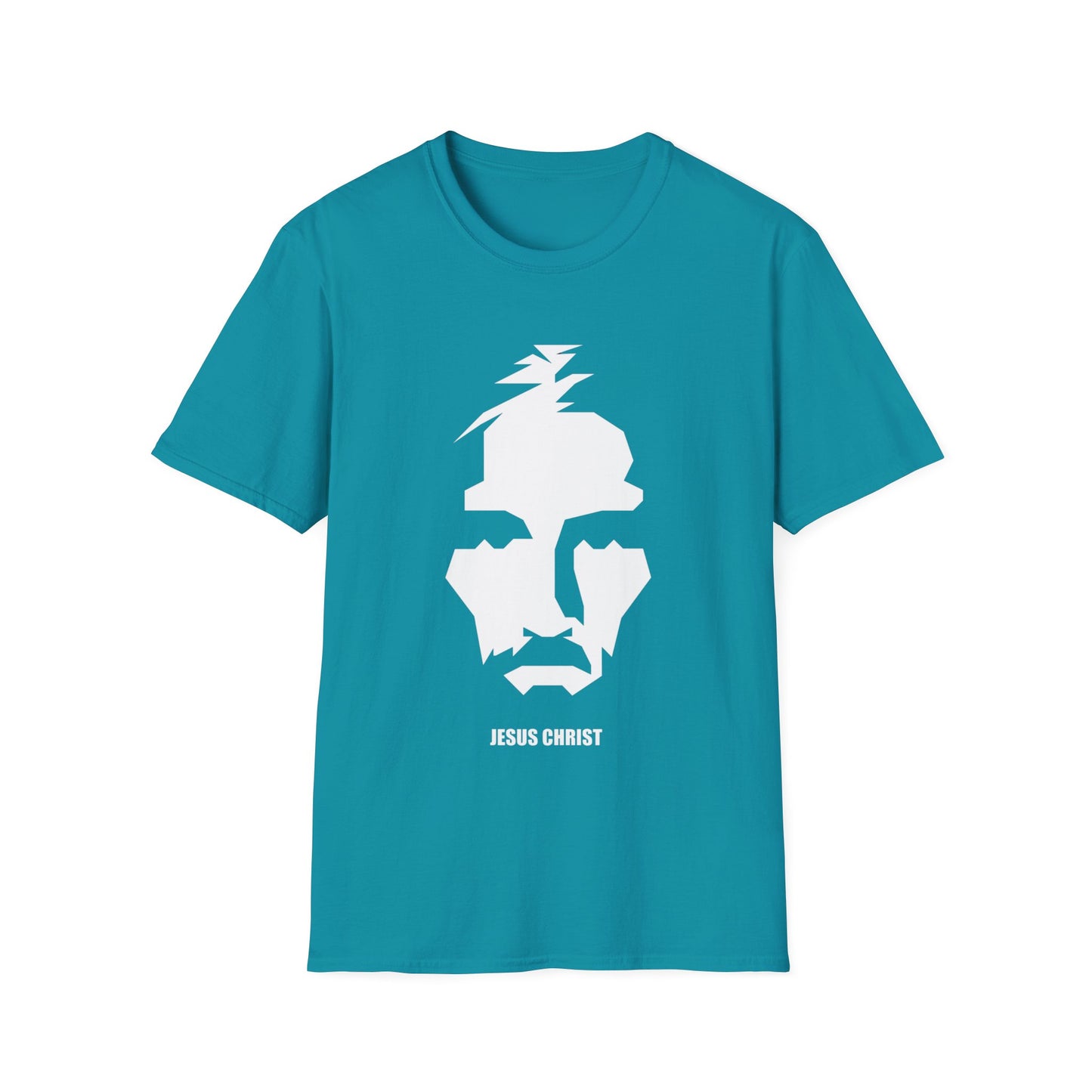 Jesus Portrait Women's Relaxed/Plus Tshirt (Cont. Logo) - Sweet Baby Jeez Teez