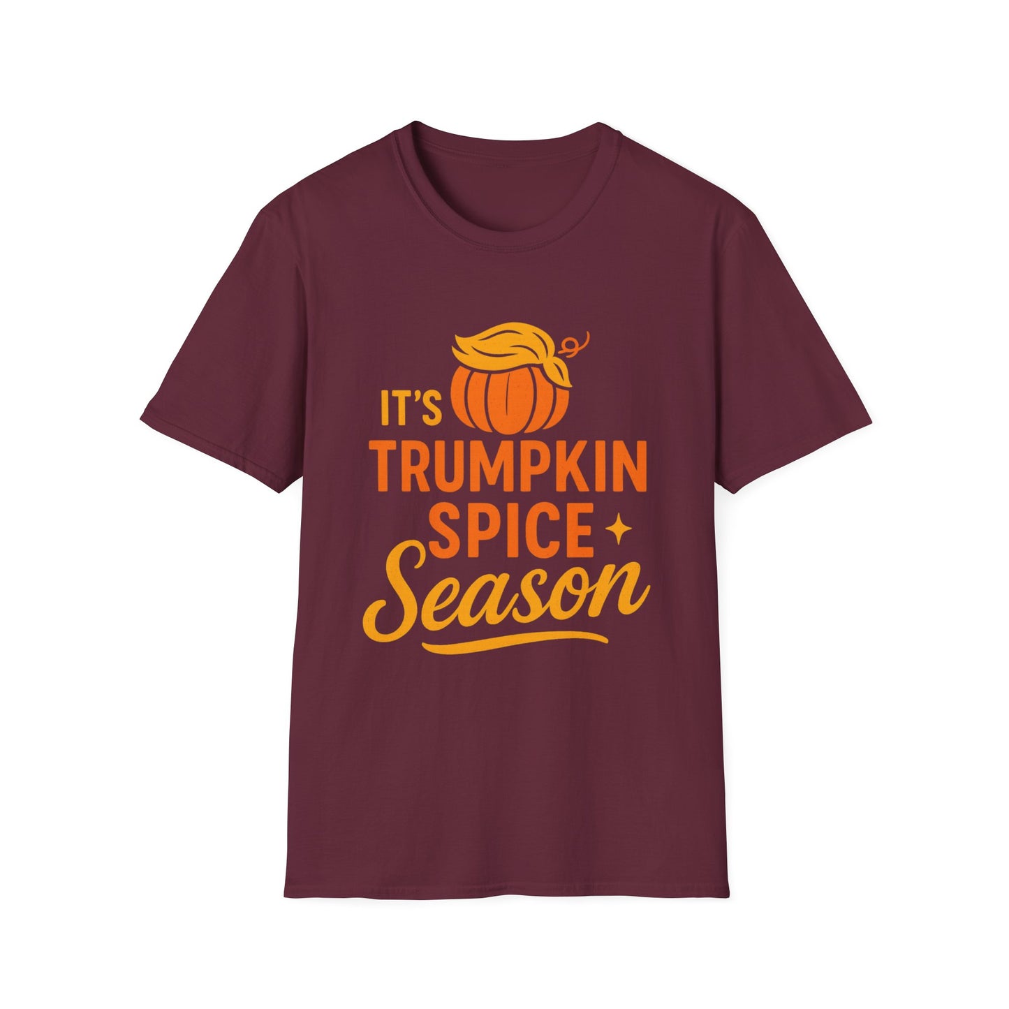TRUMP-kin Spice Season Unisex Softstyle Tshirt - Sweet Baby Jeez Teez