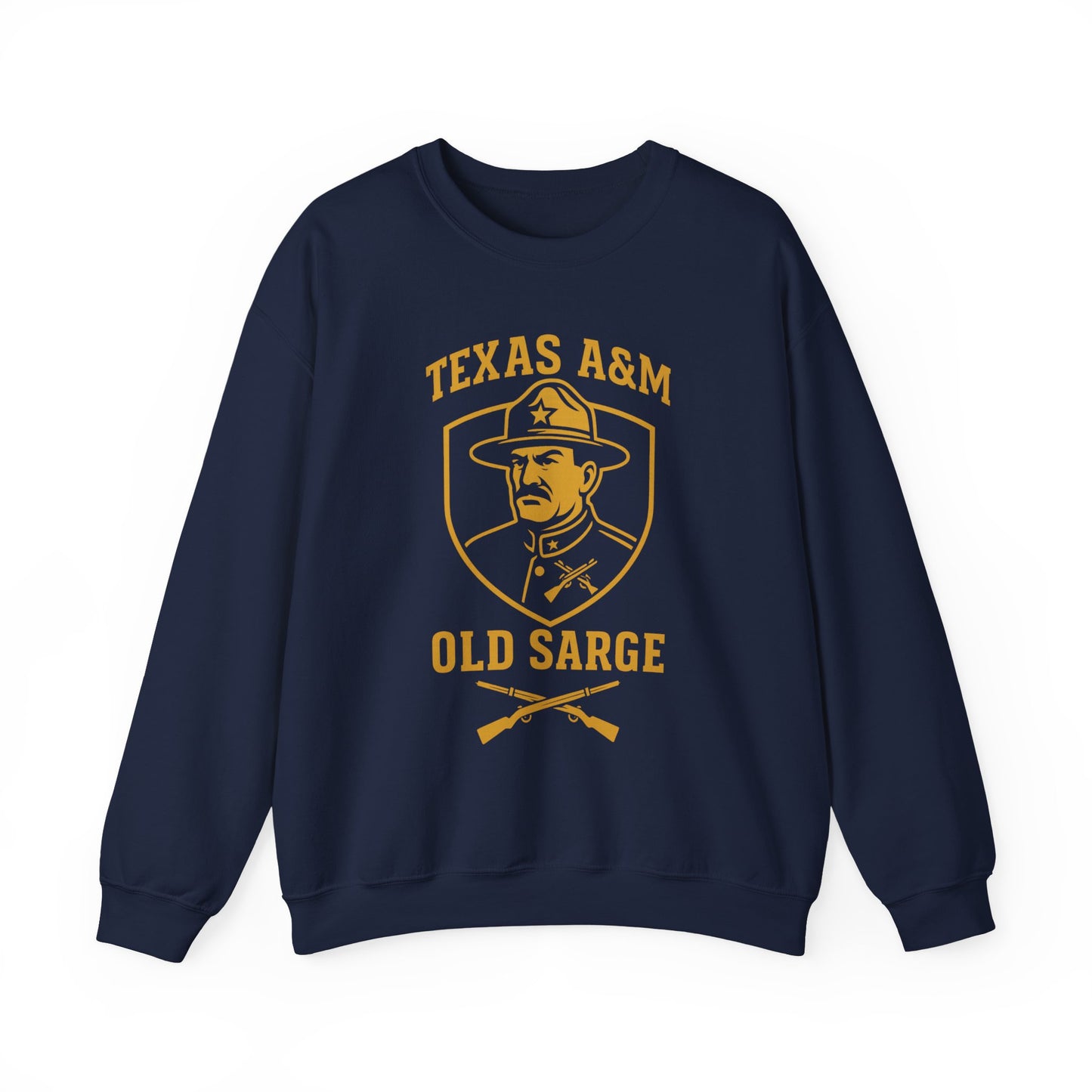 Vintage Texas A&M Old Sarge Cozy Unisex Crewneck Sweatshirt