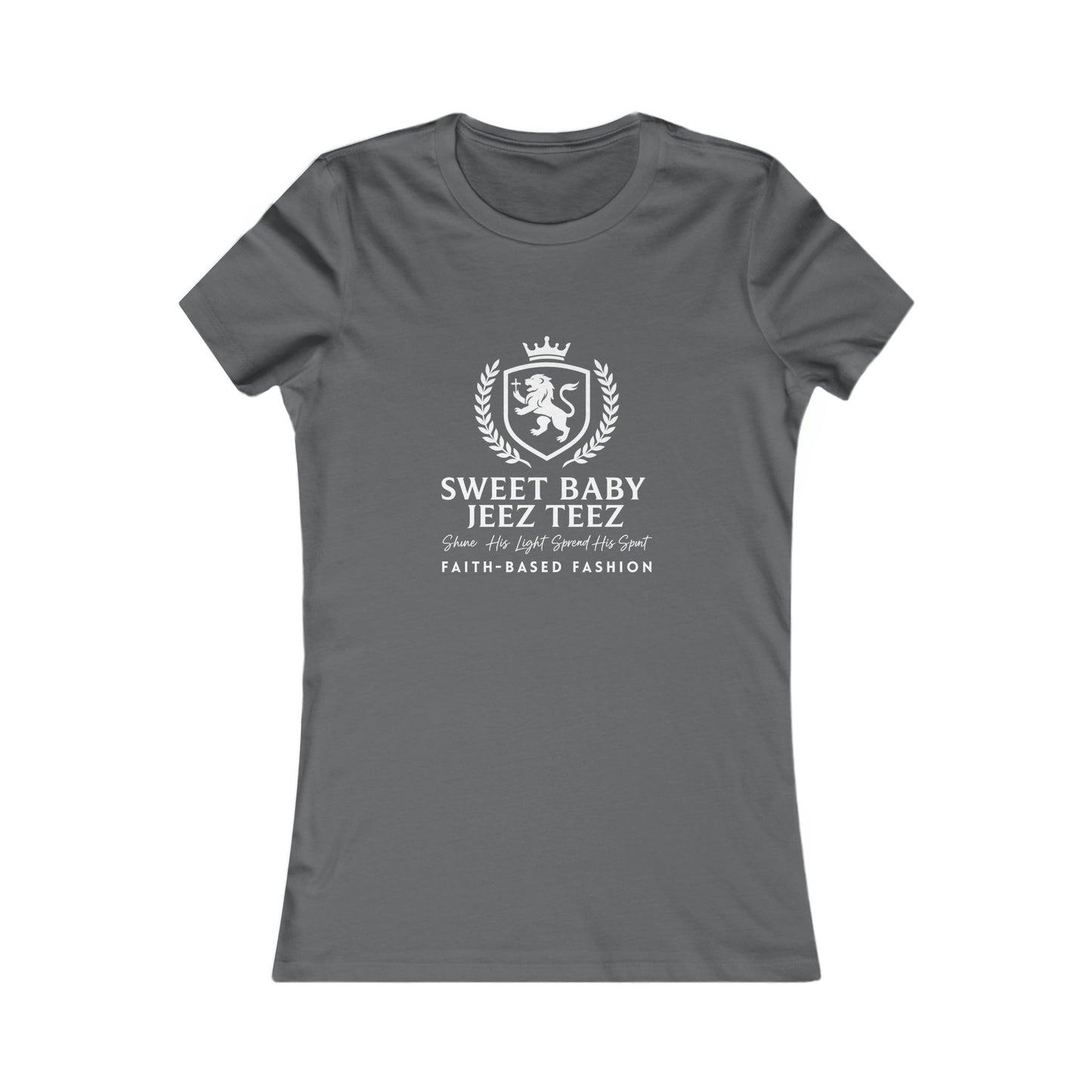 Sweet Baby Jeez Teez Faith-Based Fashion Very Fitted Women's Tshirt