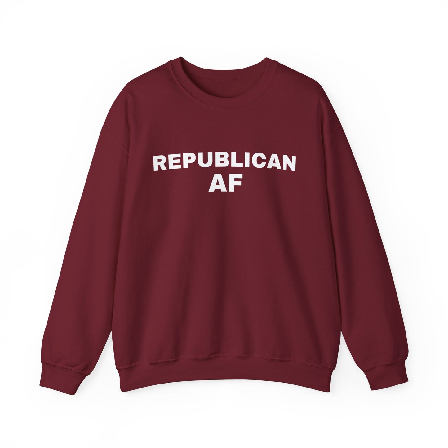 Republican AF Women's Sweatshirt (White Logo) - Sweet Baby Jeez Teez